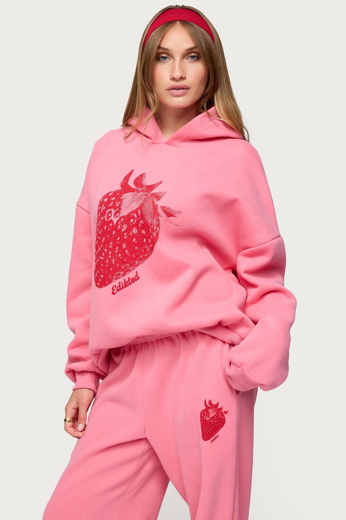 Strawberry Babe Hoodie Product Image