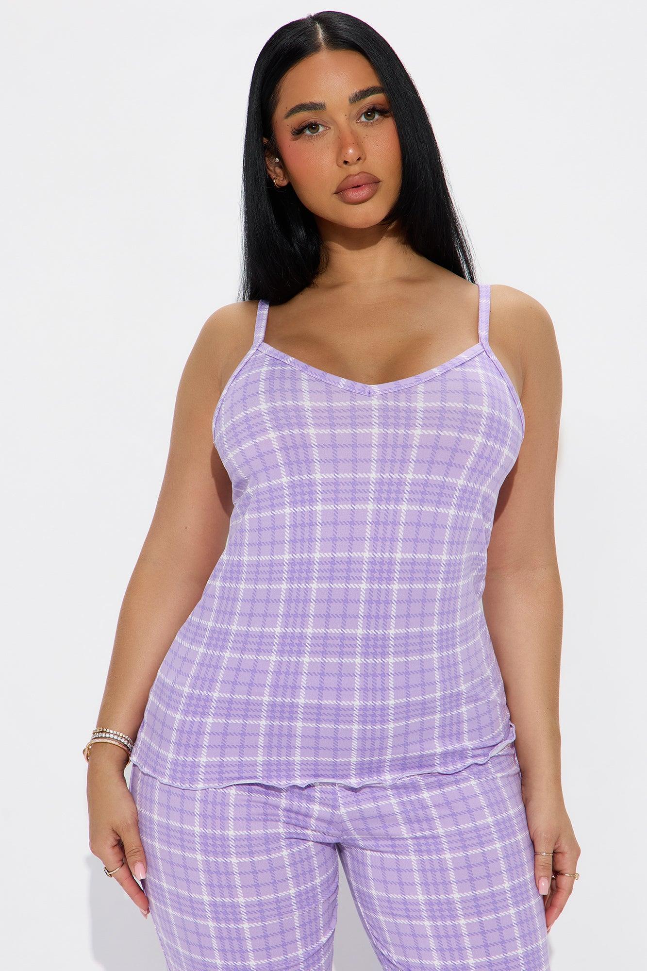 Back To Bed PJ Pant Set - Lavender Female Product Image