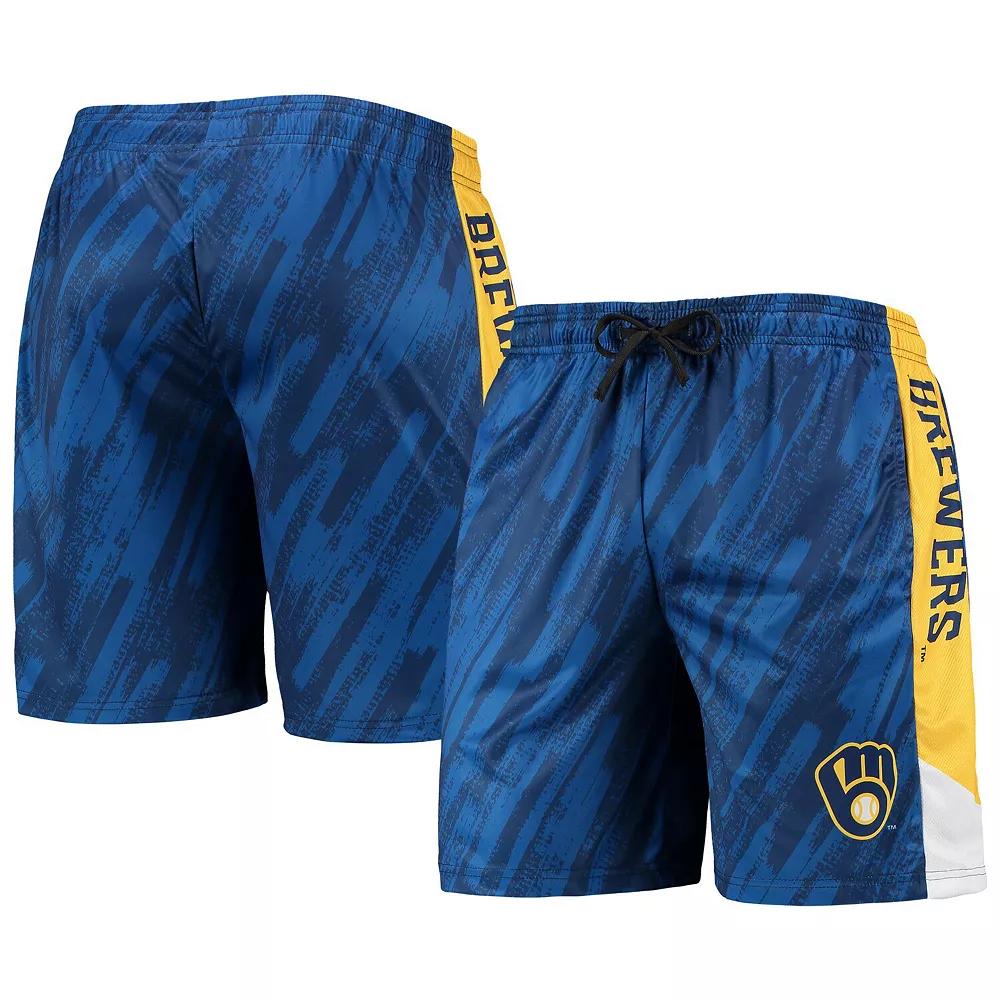 Men's FOCO Navy Milwaukee Brewers Static Shorts,  Product Image