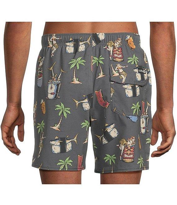 Salt Life Poke Night 7#double; Inseam Board Shorts Product Image