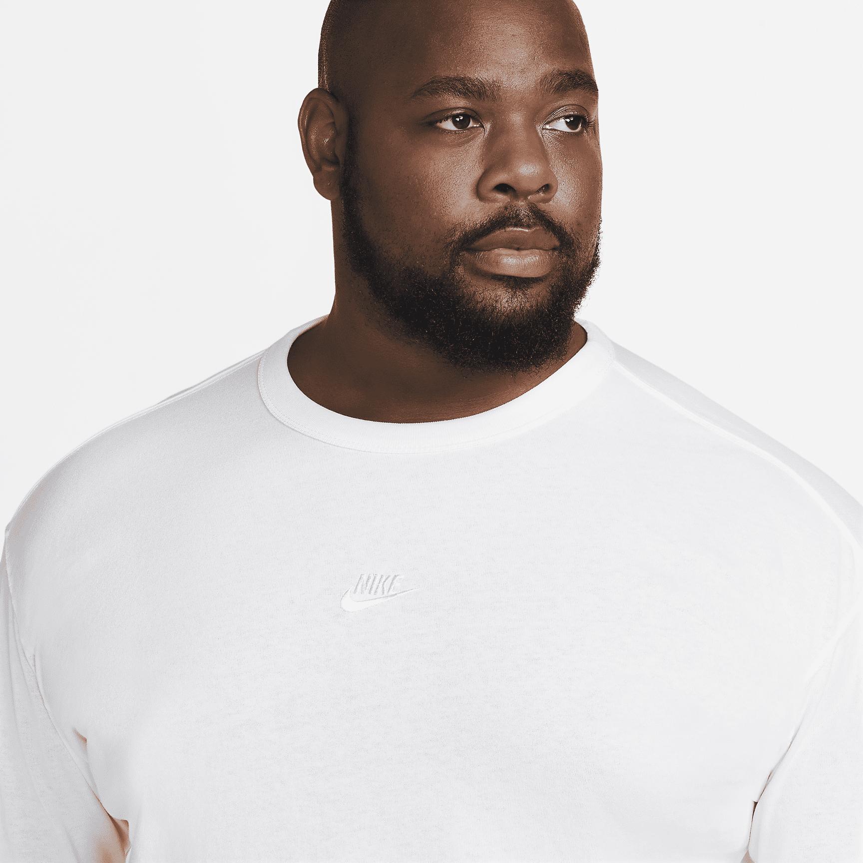 Mens Nike Sportswear Premium Essentials Long-Sleeve T-Shirt | DO7390-100 Product Image