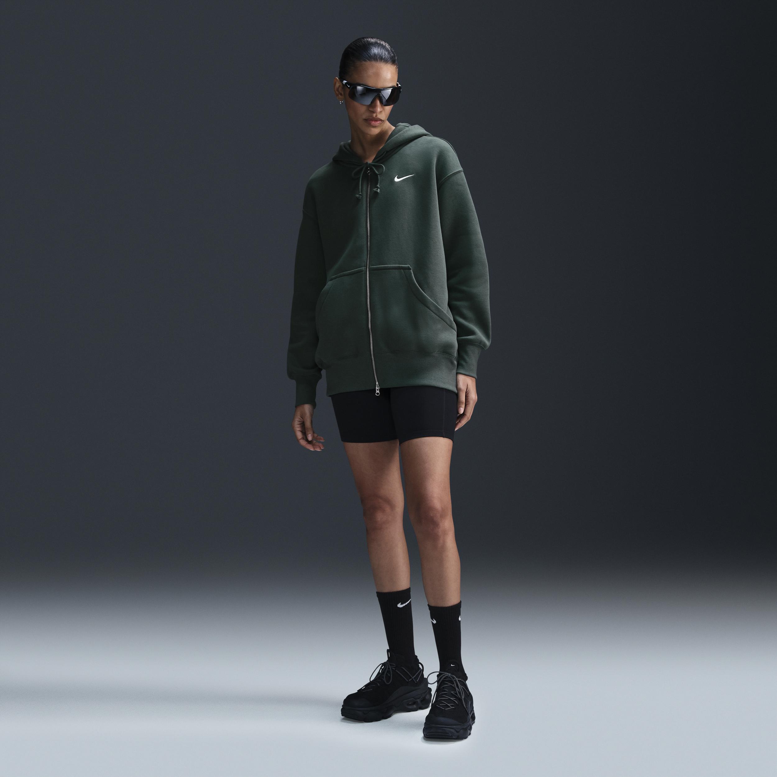 Womens Nike Sportswear Phoenix Fleece Oversized Full-Zip Hoodie Product Image