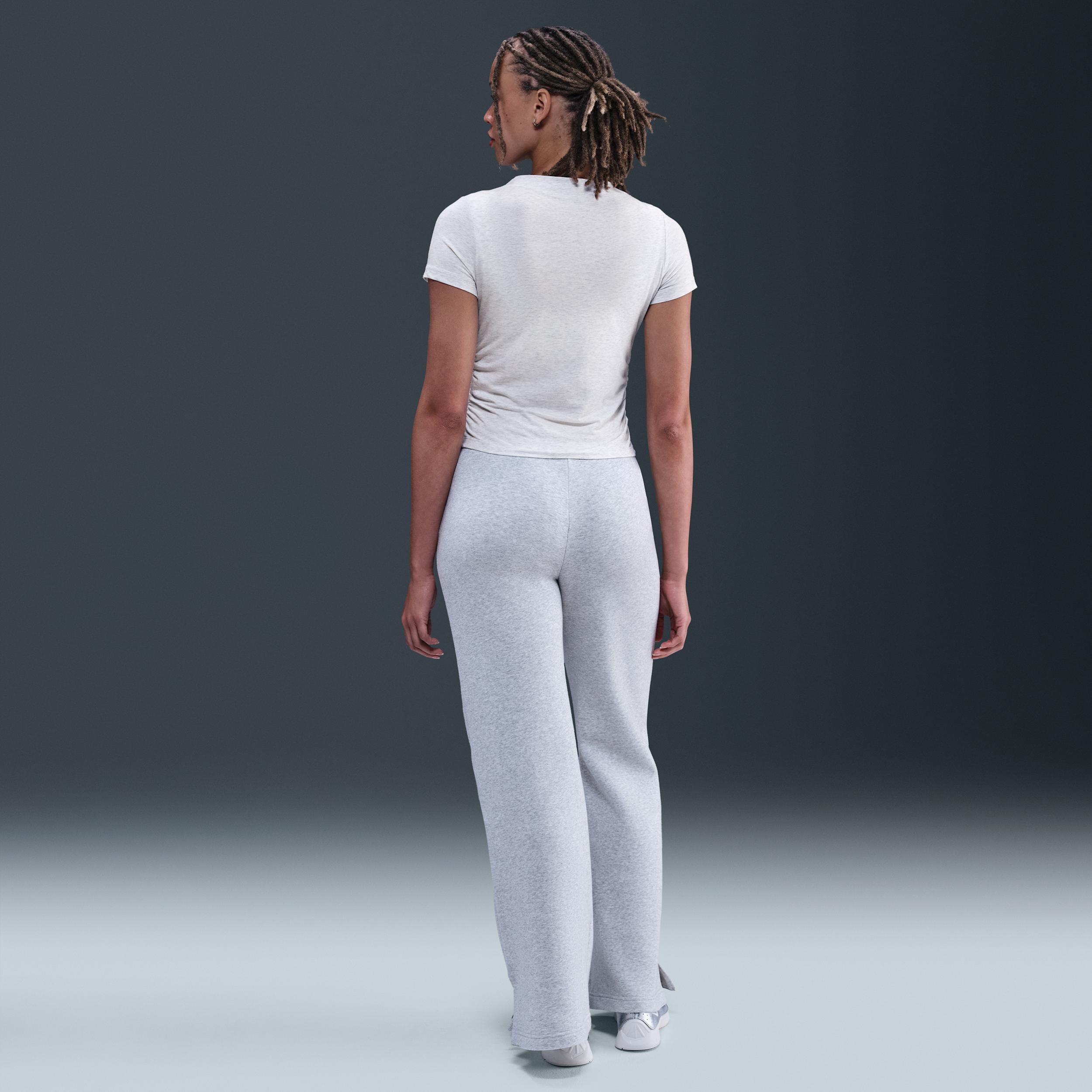 Women's Nike Sportswear Chill Knit Tight Short-Sleeve Mock-Neck Top Product Image