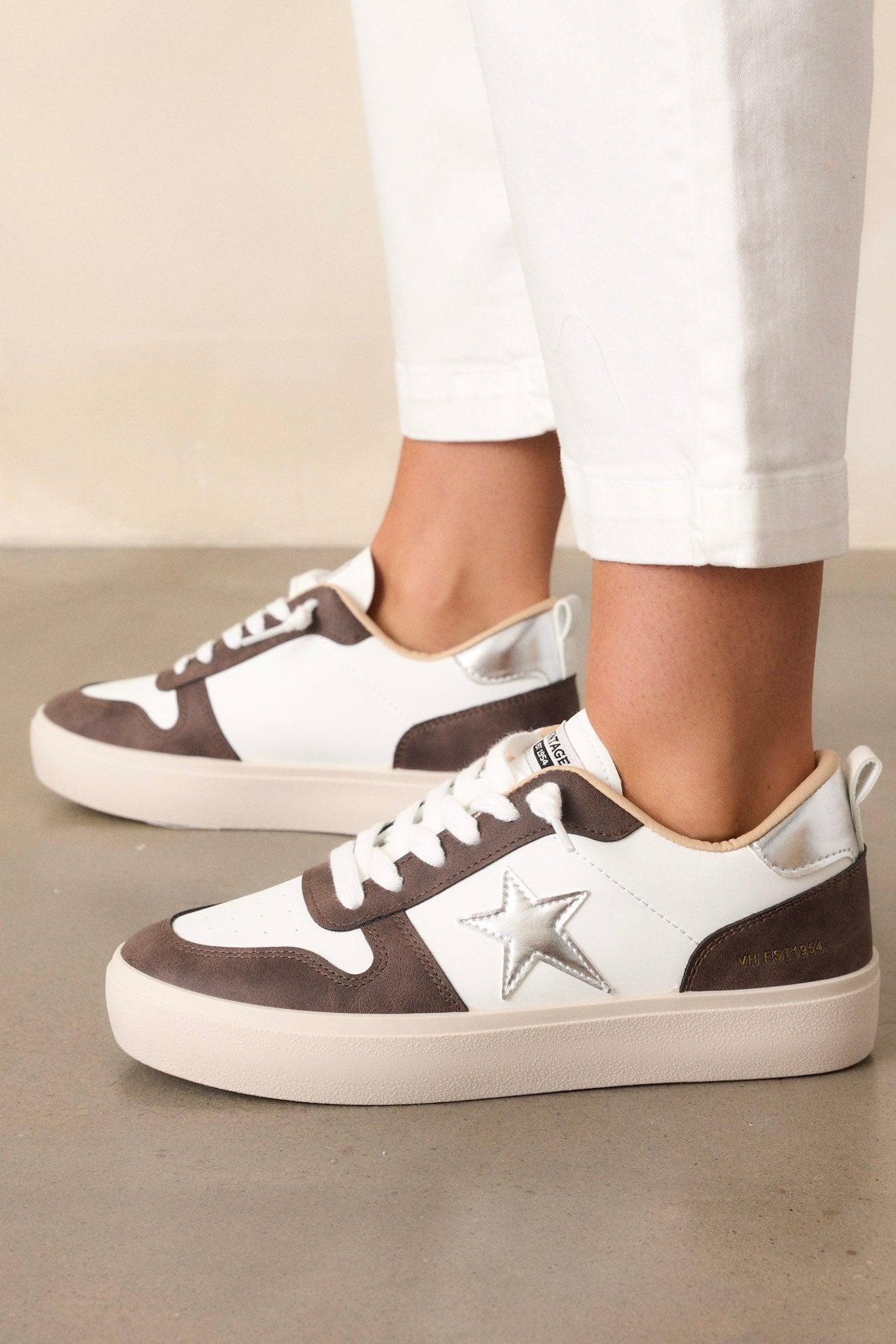 Vintage Havana Aura Brown Sneakers Product Image