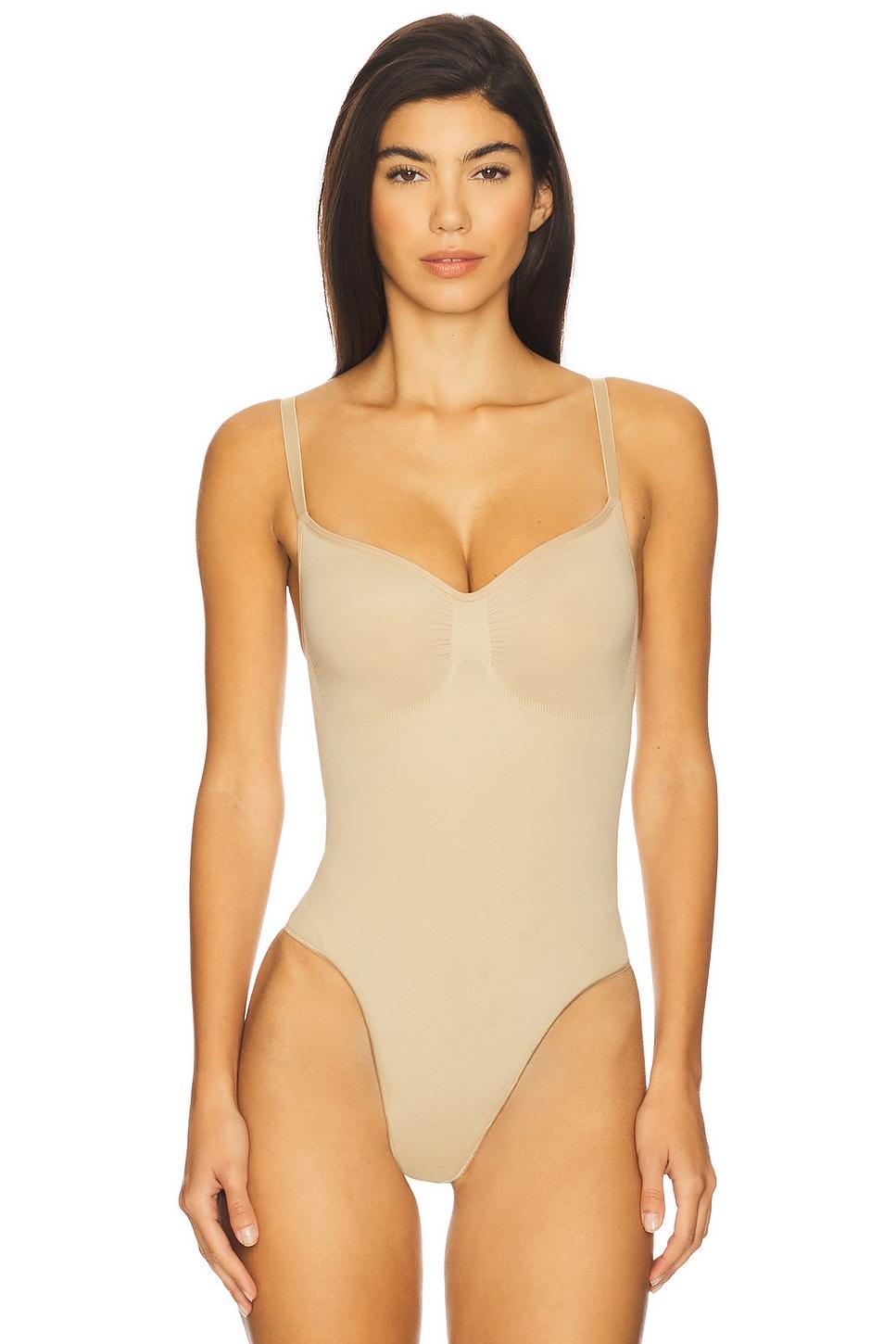 Seamless Sculpt Thong Bodysuit SKIMS Product Image
