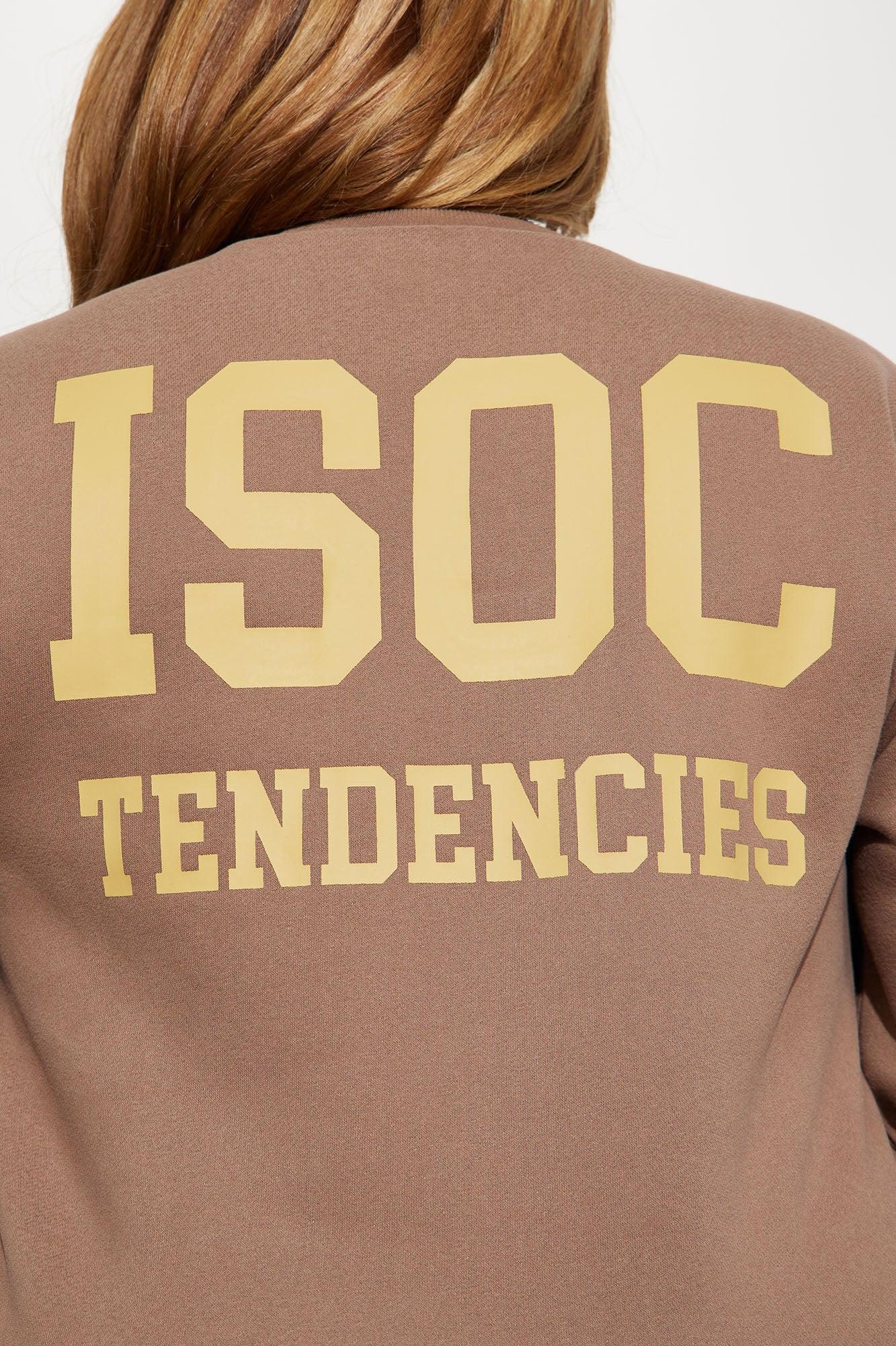 Antisocial Tendencies Sweatshirt - Mocha Product Image