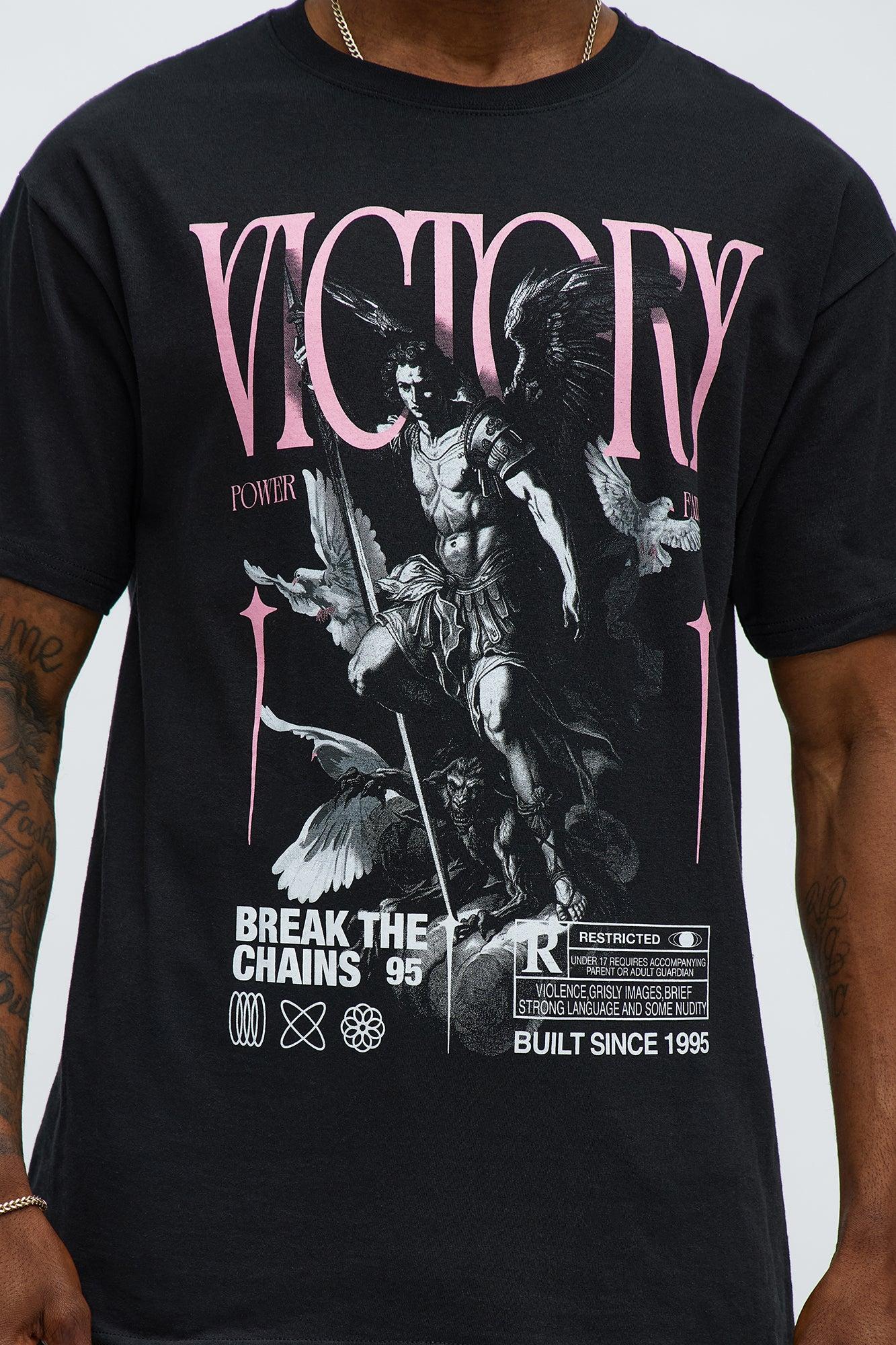 Victory Power Faith Short Sleeve Tee - Black Male Product Image