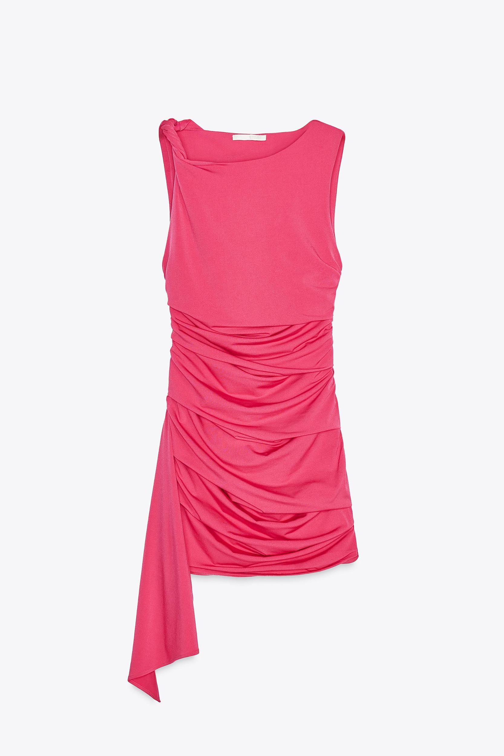 DRESS WITH RUCHING Product Image