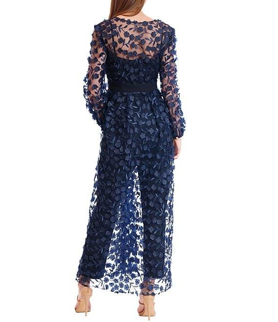 Julia Jordan Two Piece Sweetheart Neck Sleeveless Embroidered Long Sleeve Jacket 2-Piece Jumpsuit Set Product Image