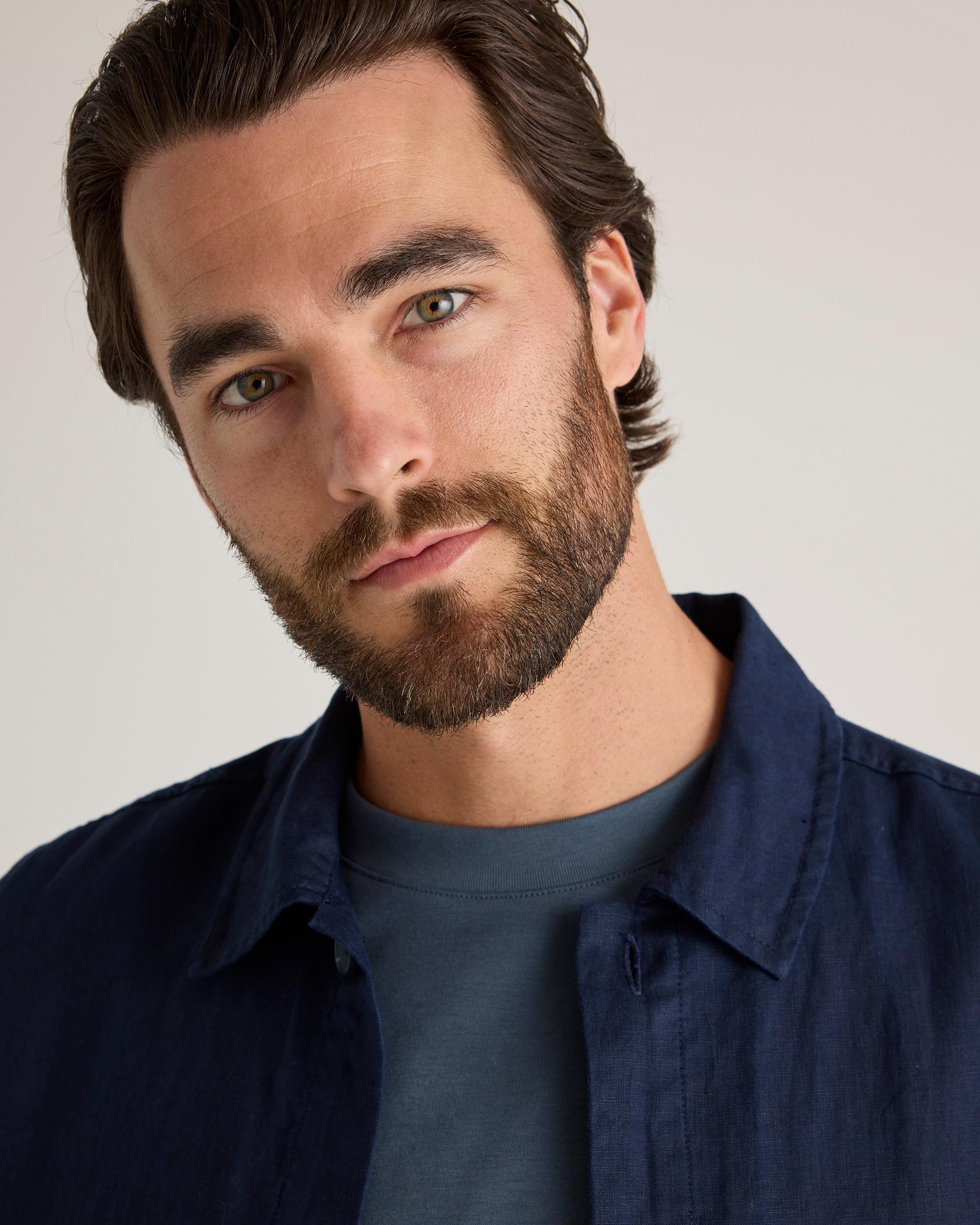 Quince | Men's 100% European Linen Chore Jacket Size XL Product Image