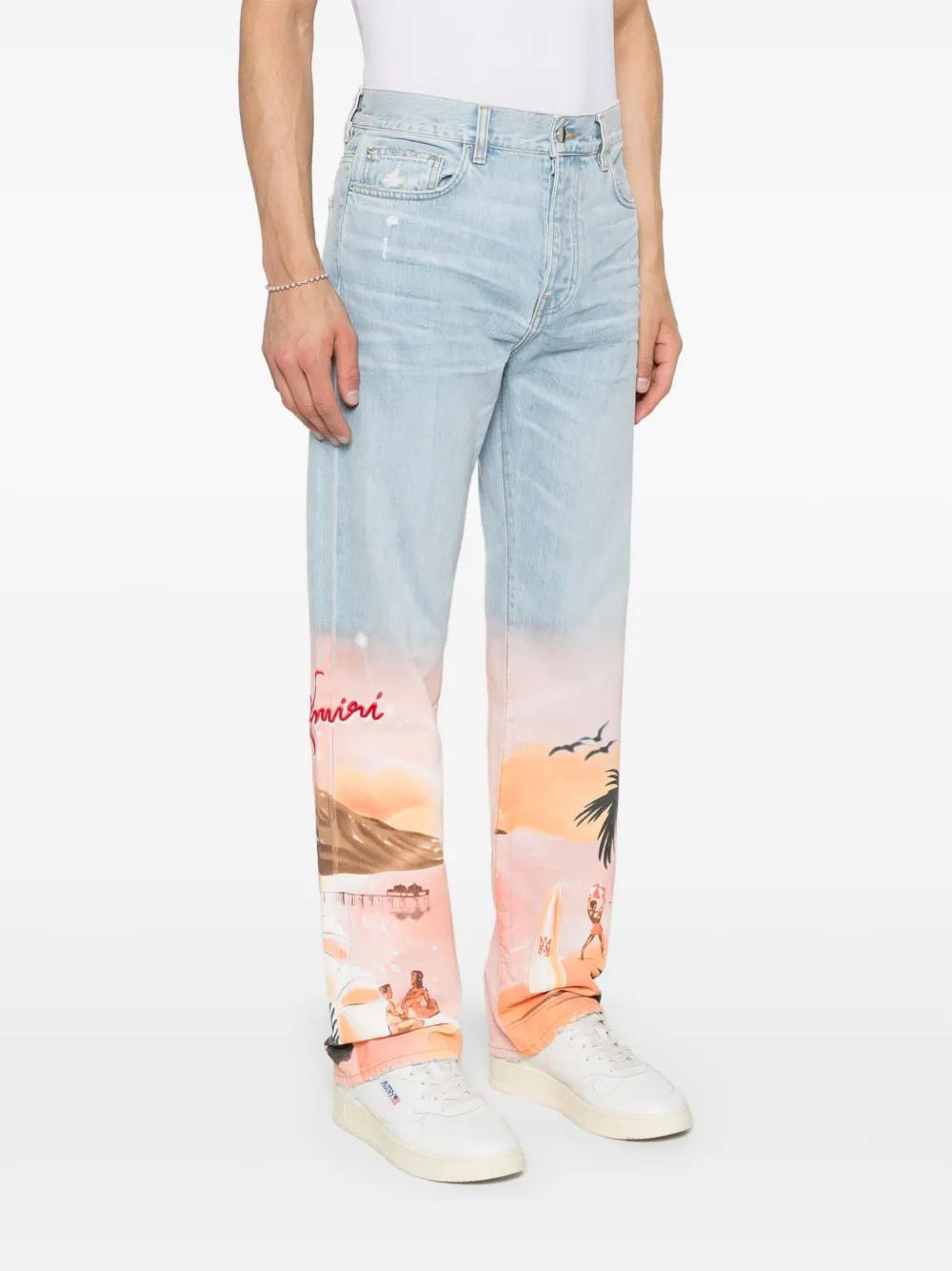 logo-embroidered jeans Product Image