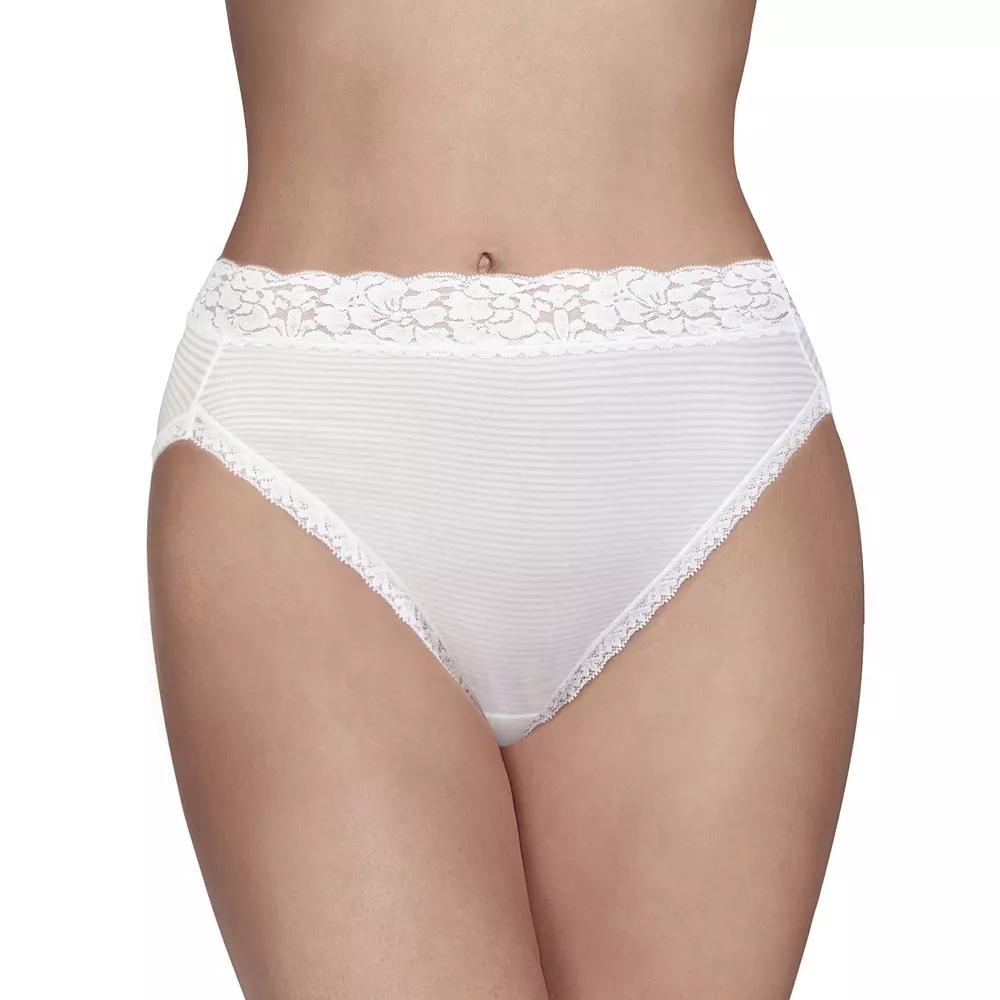 Women's Vanity Fair Lingerie® Flattering Lace Hi-Cut Panty 13280,  Product Image