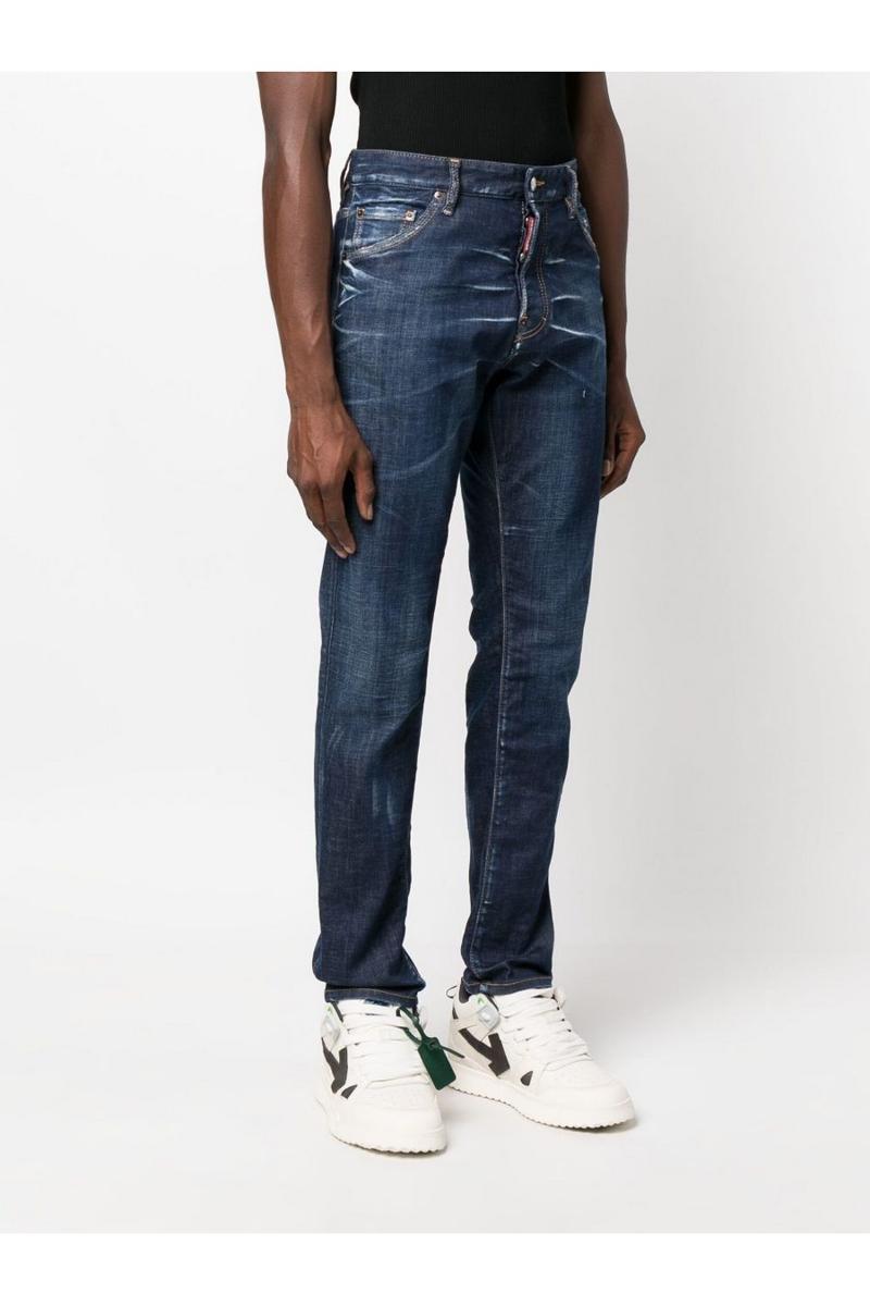 Merino Wool Stretch Twill Chino Pant | Navy Product Image
