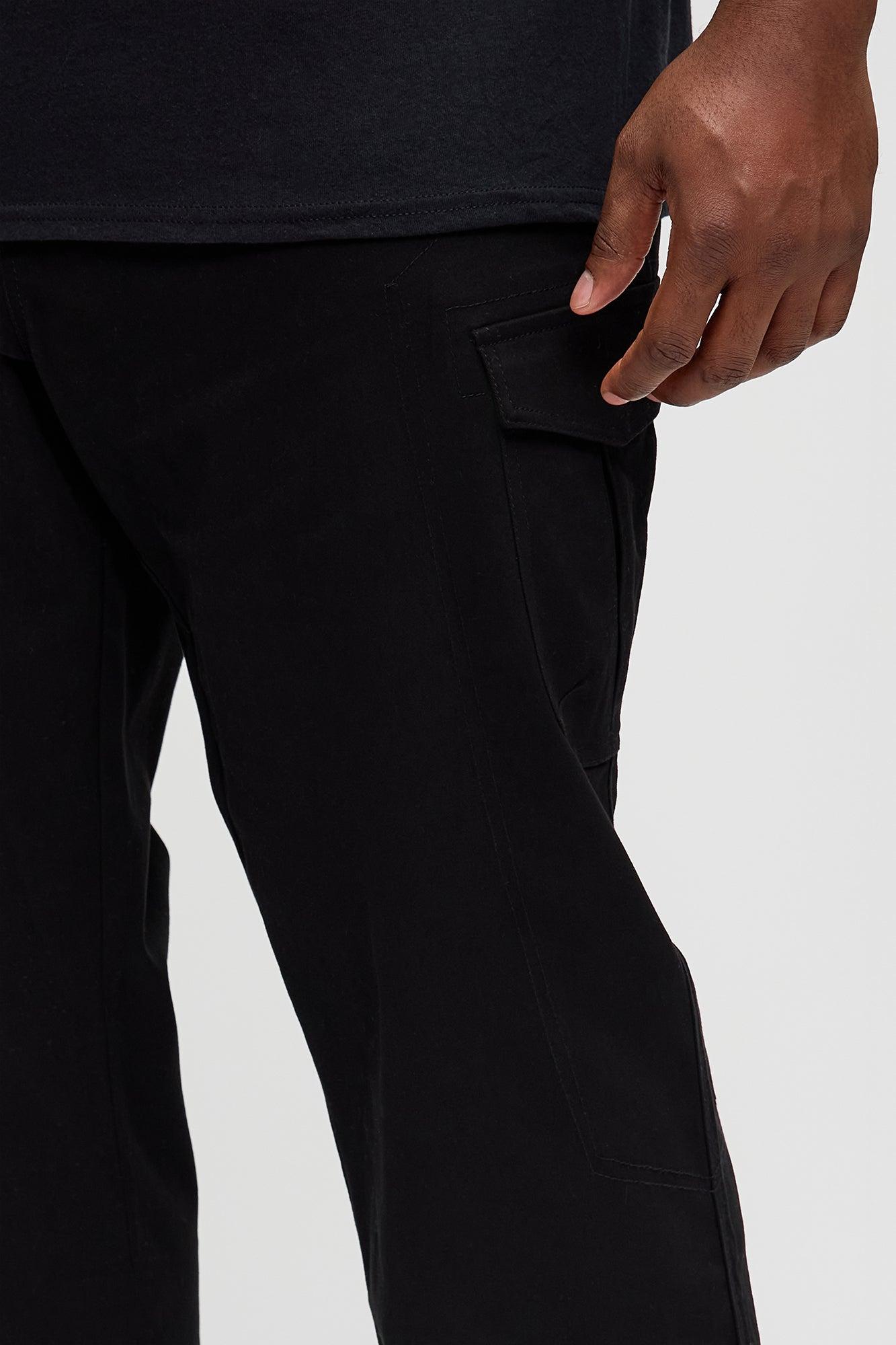 Bring Me Up Straight Cargo Pants - Black Product Image