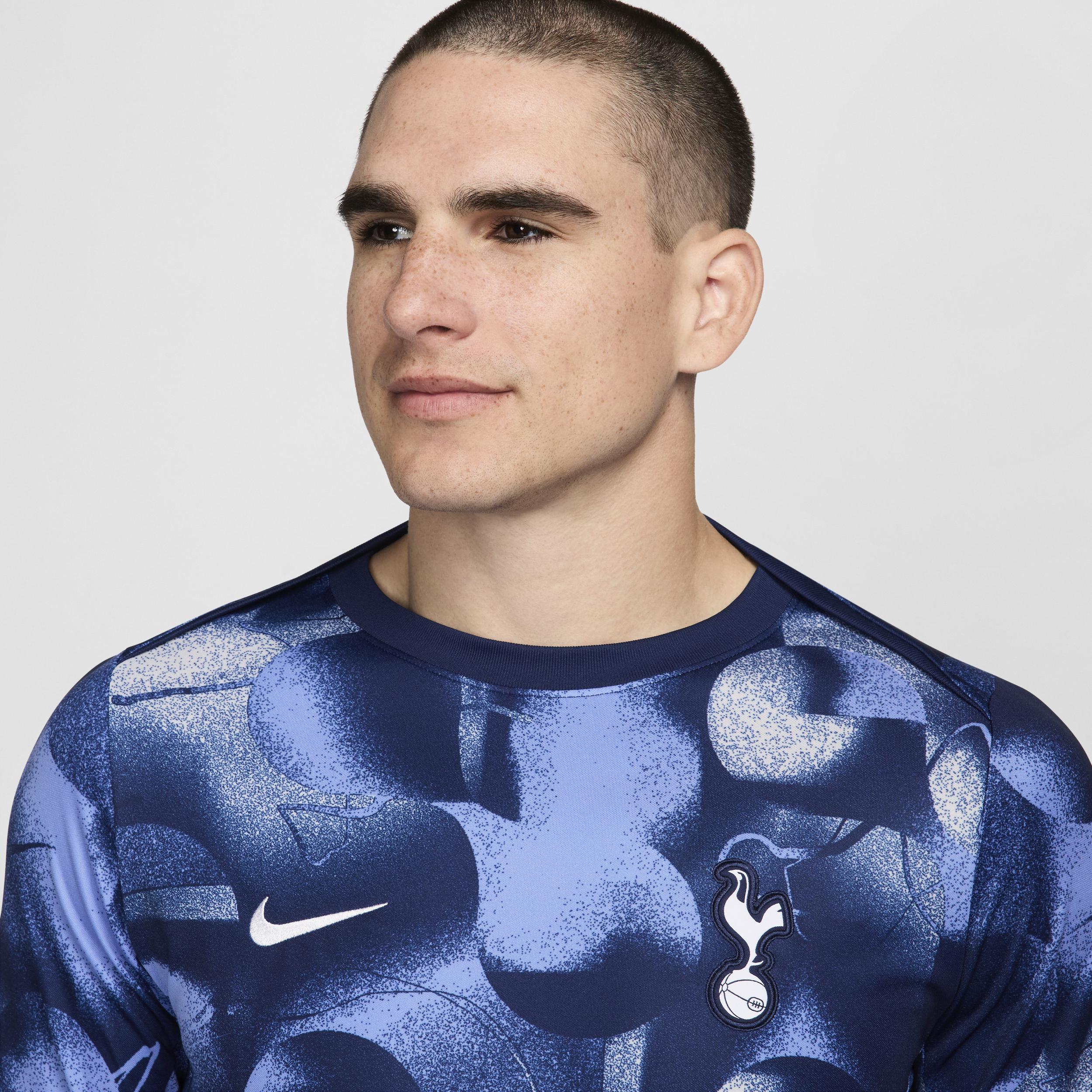 Men's Nike Blue Tottenham Hotspur 2024/25 Academy Pro Pre-Match Top,  Product Image