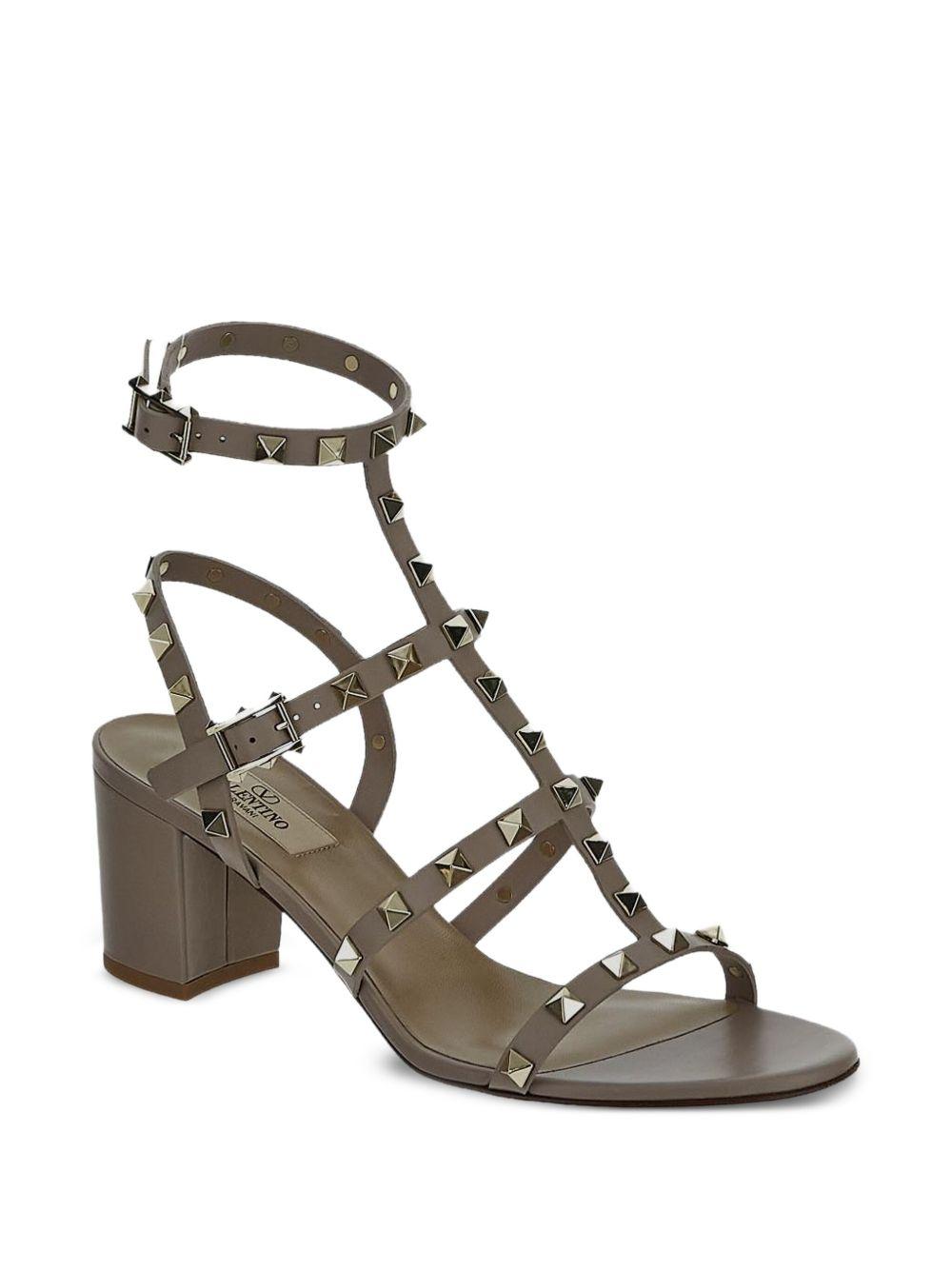 60mm Rockstud heeled sandals Product Image