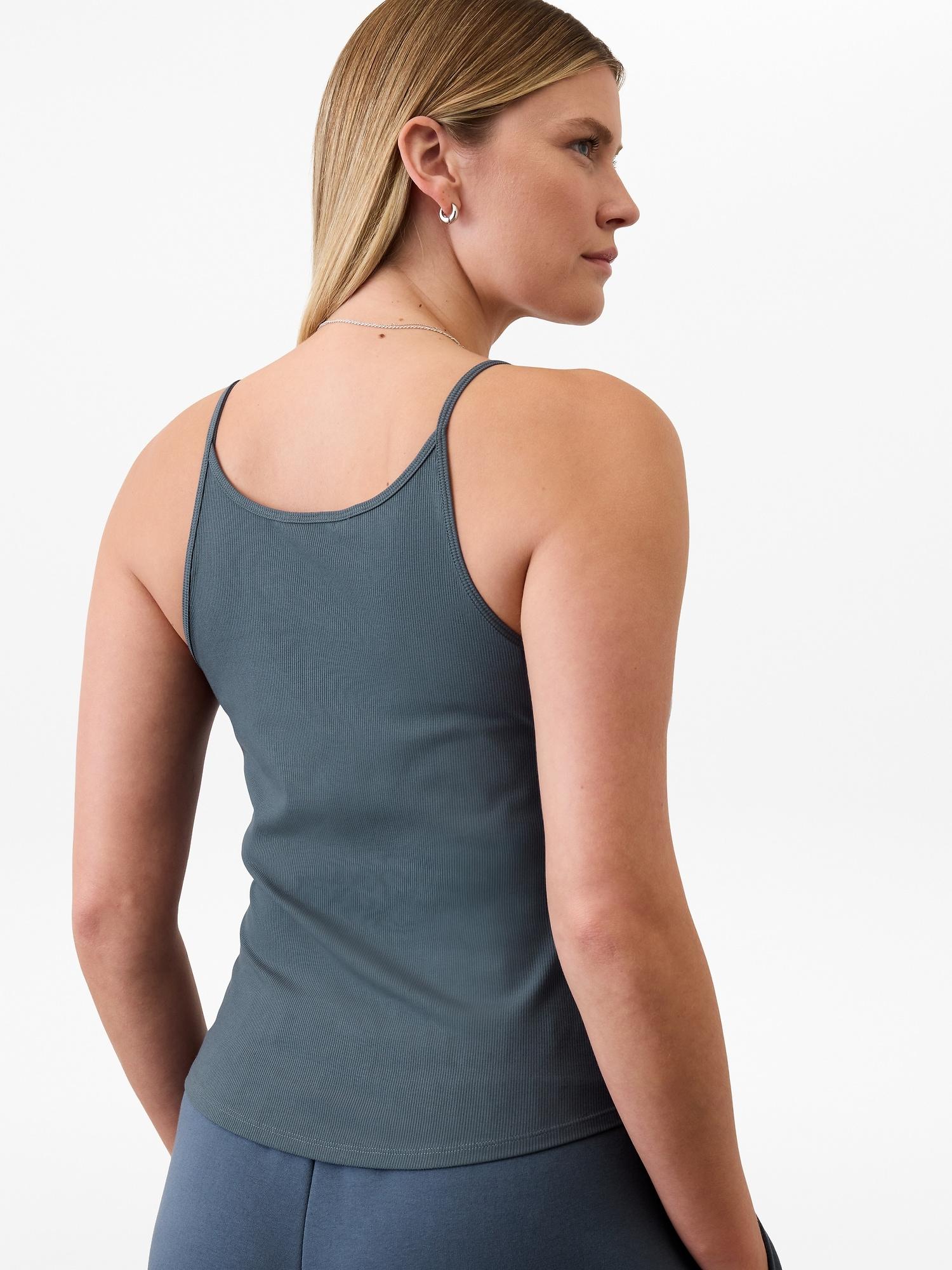 Signature Rib Thin Strap Tank Product Image
