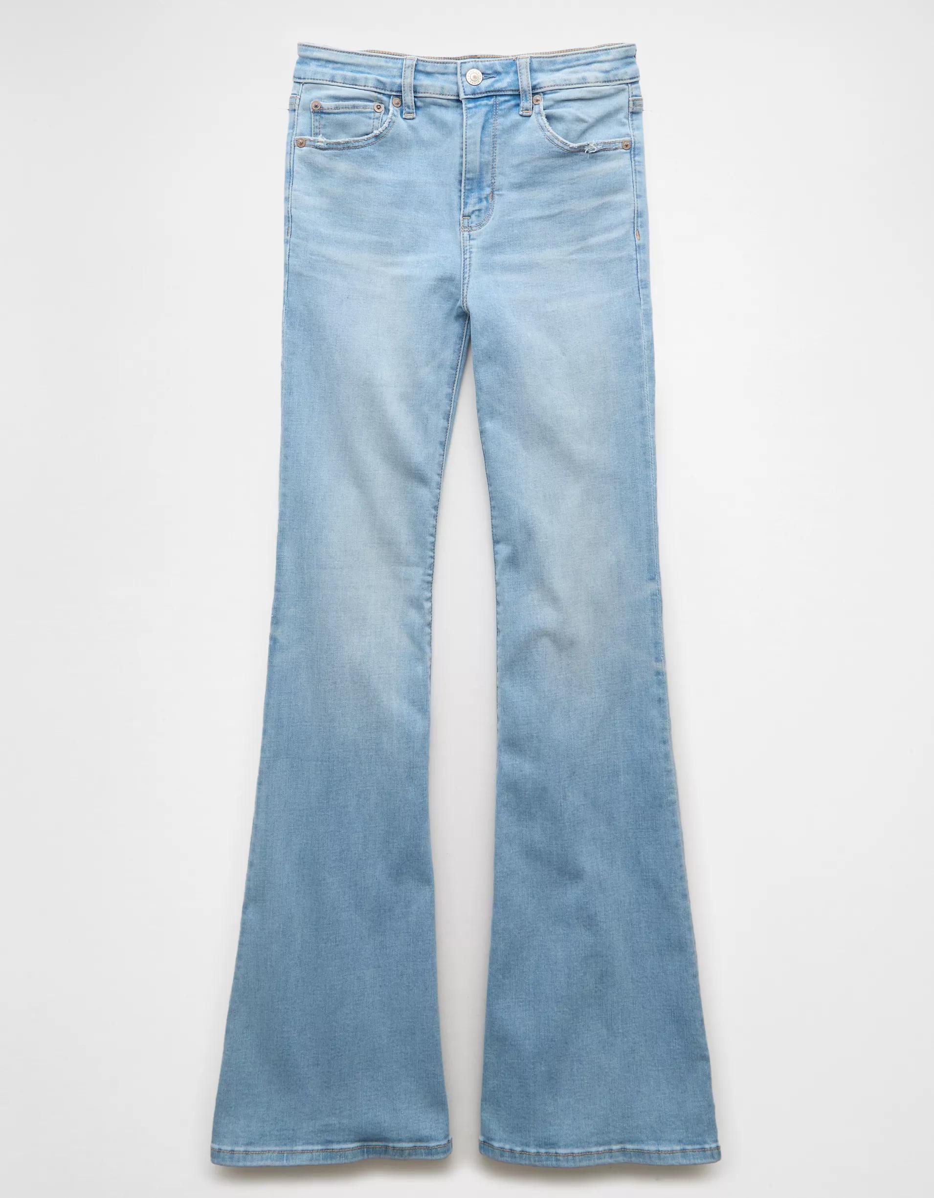 AE Next Level Super High-Waisted Flare Jean Product Image