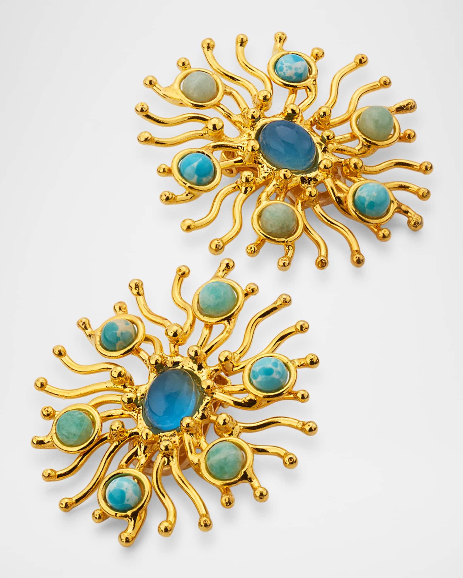 Sunshine Clip Earrings Product Image