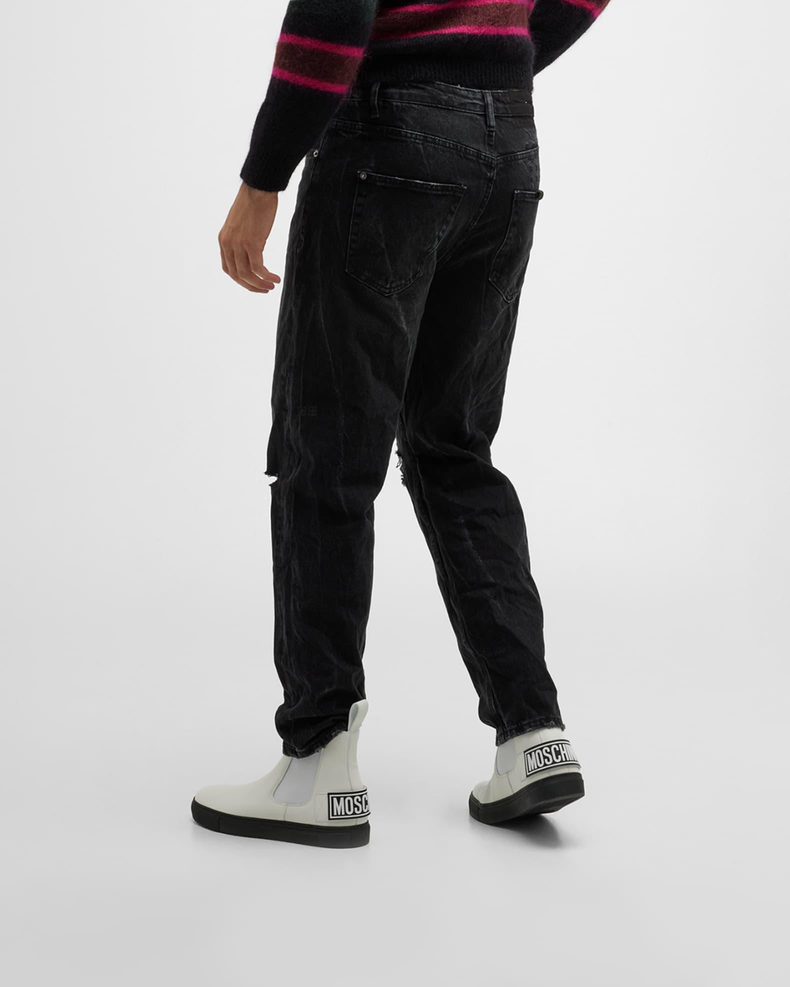 Men's Logo Leather Chelsea Boot Product Image