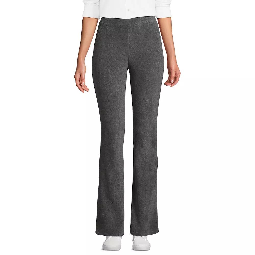 Women's Lands' End Sport Knit High-Rise Corduroy Bootcut Pants,  Product Image