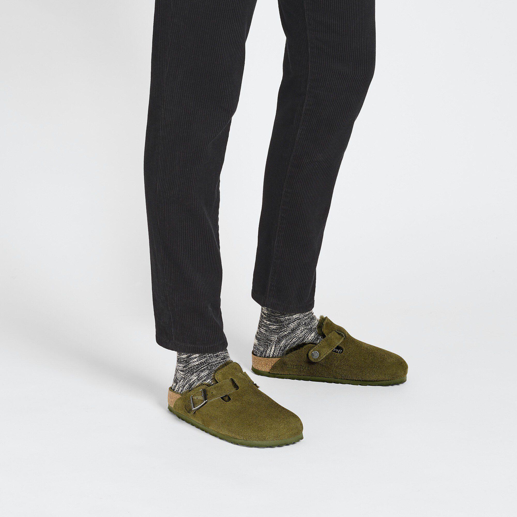 Boston Shearling Suede Leather Product Image