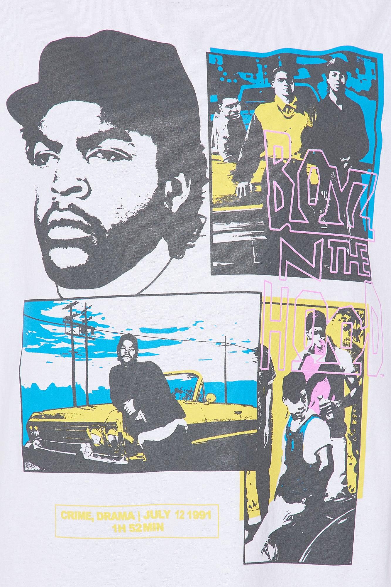 Boyz In The Hood Multi Frame Tee - White Female Product Image