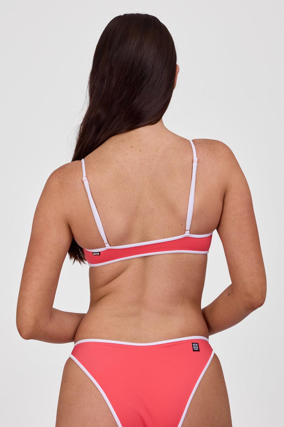 Amanda Bikini Top - Dolphins & White Female Product Image