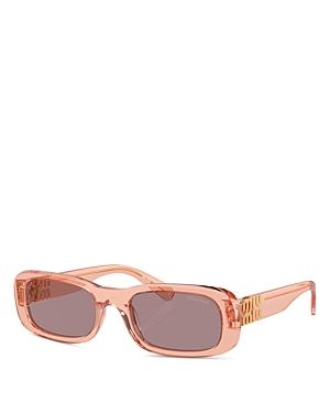Logo Acetate Rectangular Sunglasses Product Image