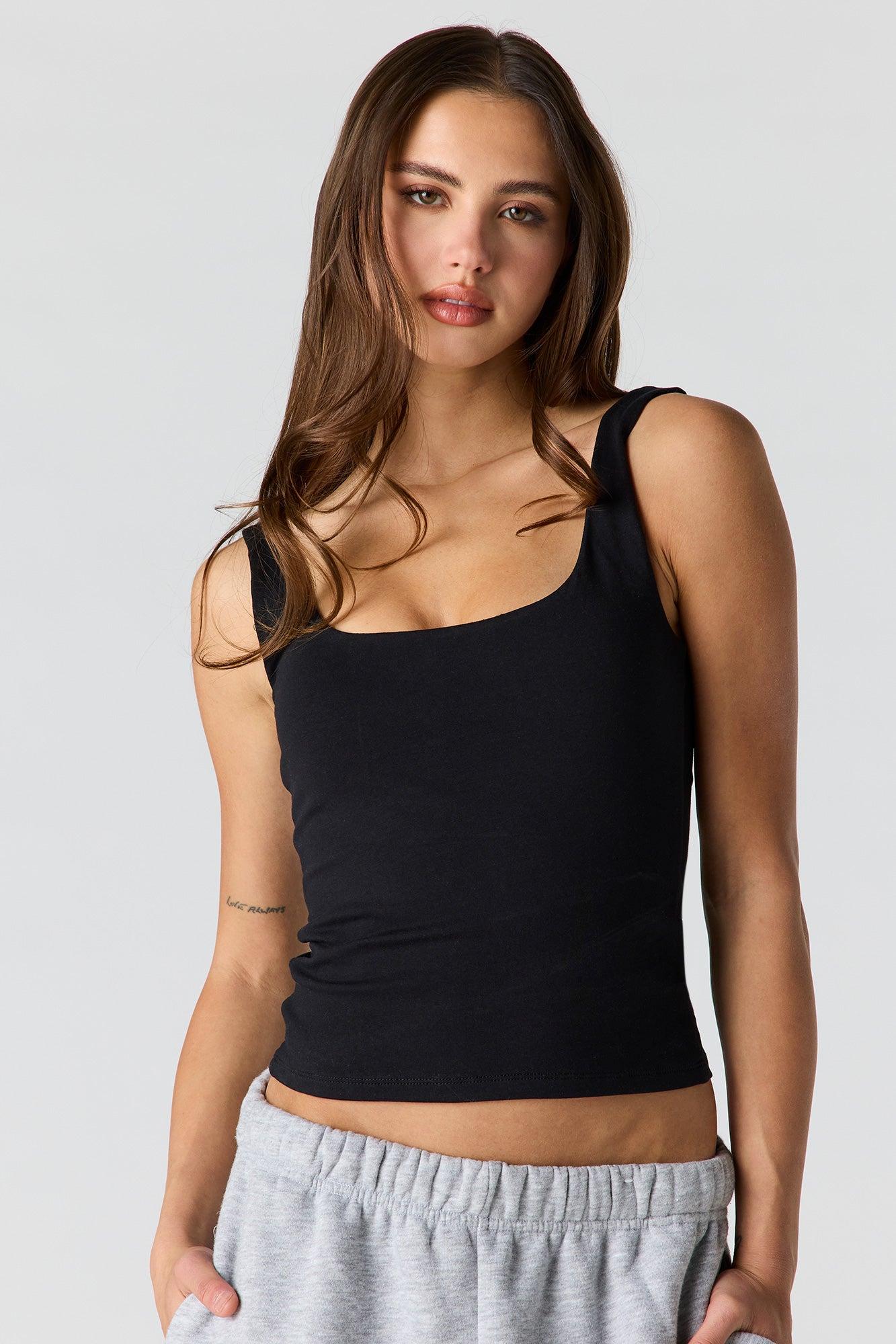 Contour Scoop Neck Tank Female Product Image