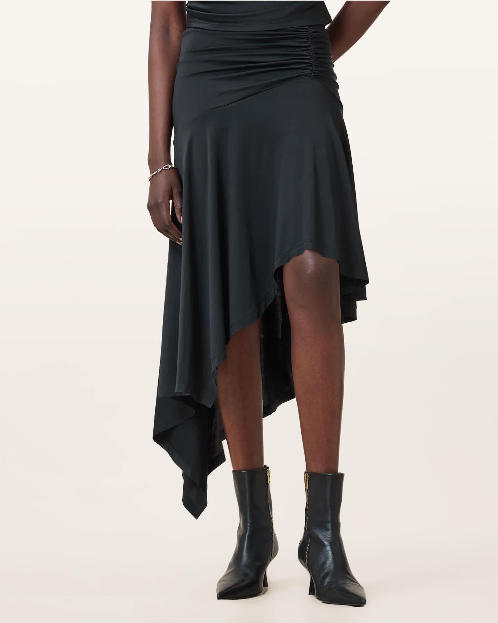 Annalie Jersey Midi Skirt Product Image