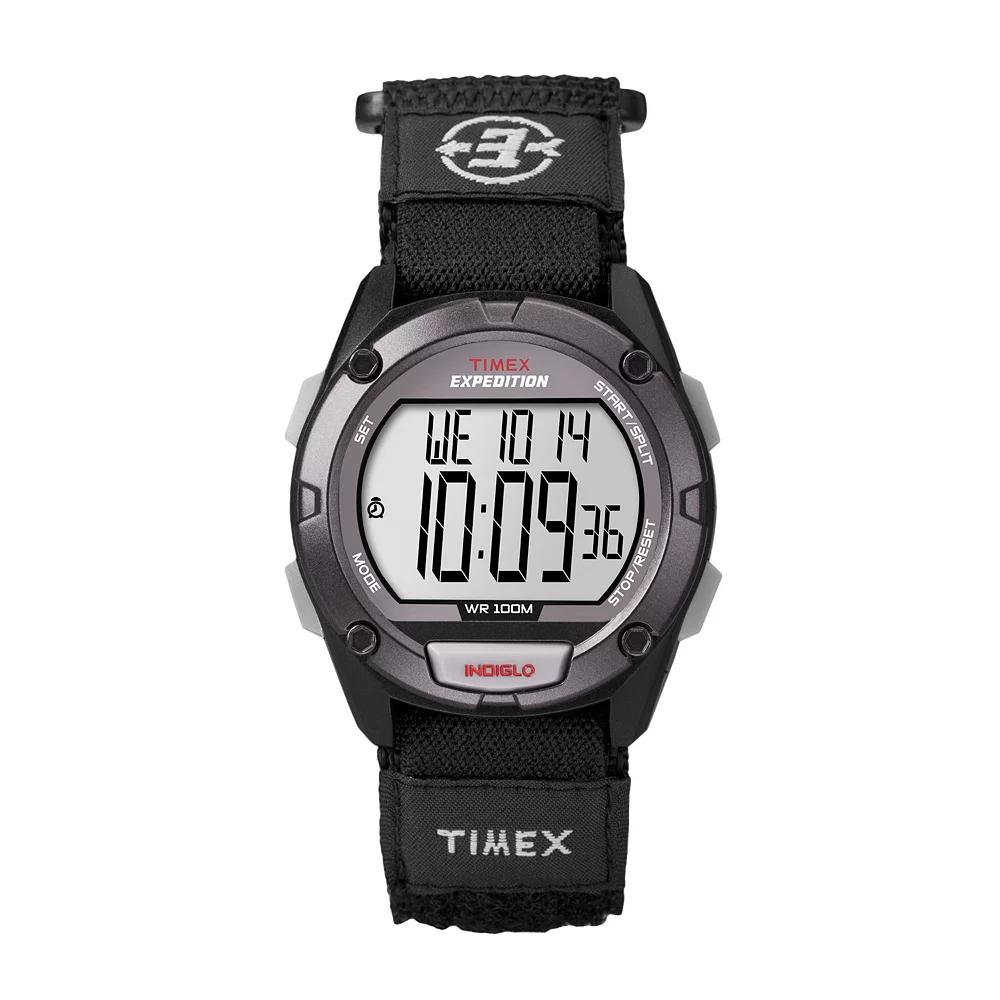 Timex® Men's Expedition Full Core Digital Chronograph Watch - T49949, Size: Medium, Black Product Image