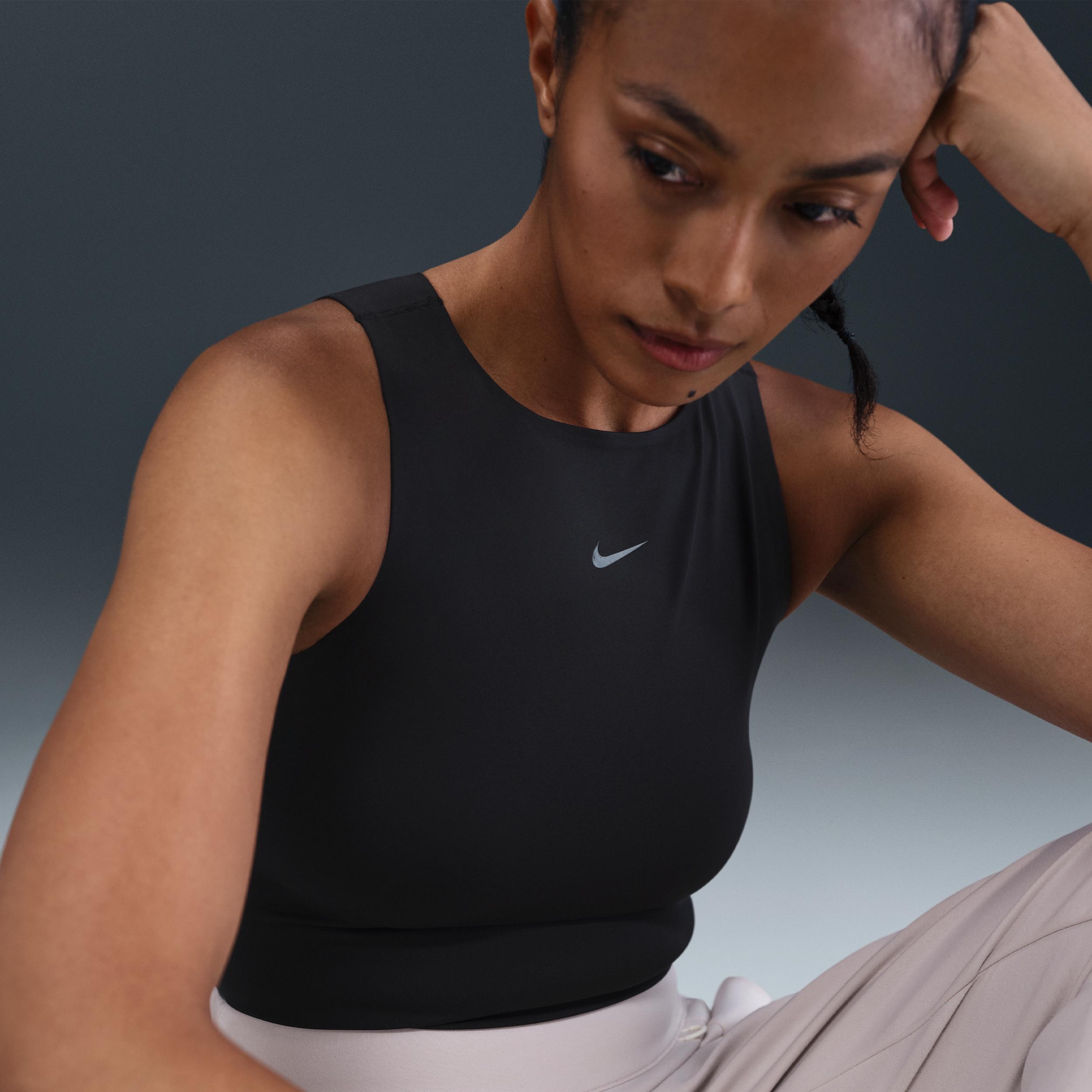 Nike Womens Form Tank Top Bodysuit | HQ7006-011 Product Image