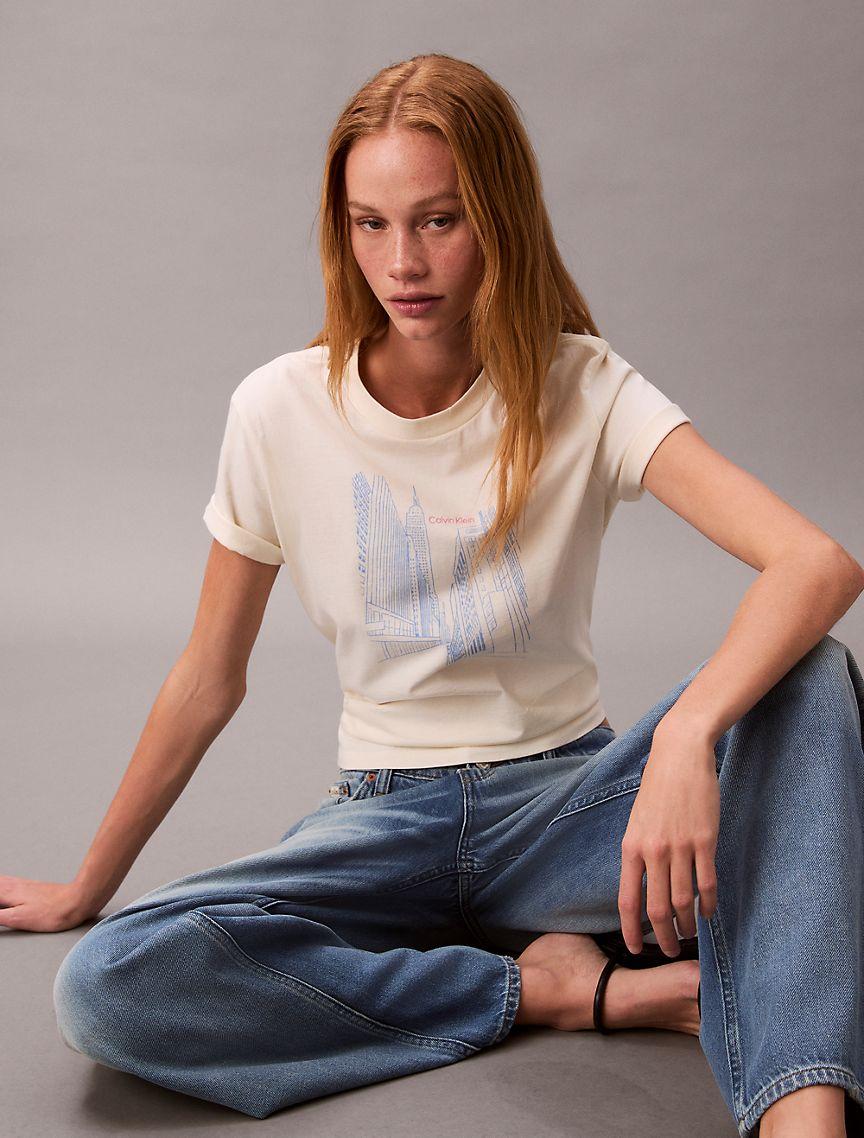 City Sketch Graphic Classic T-Shirt  Product Image