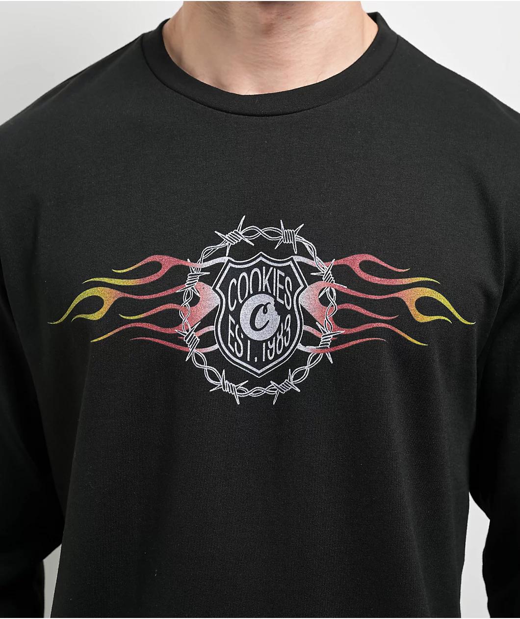 Cookies Highway Black Long Sleeve T-Shirt Product Image