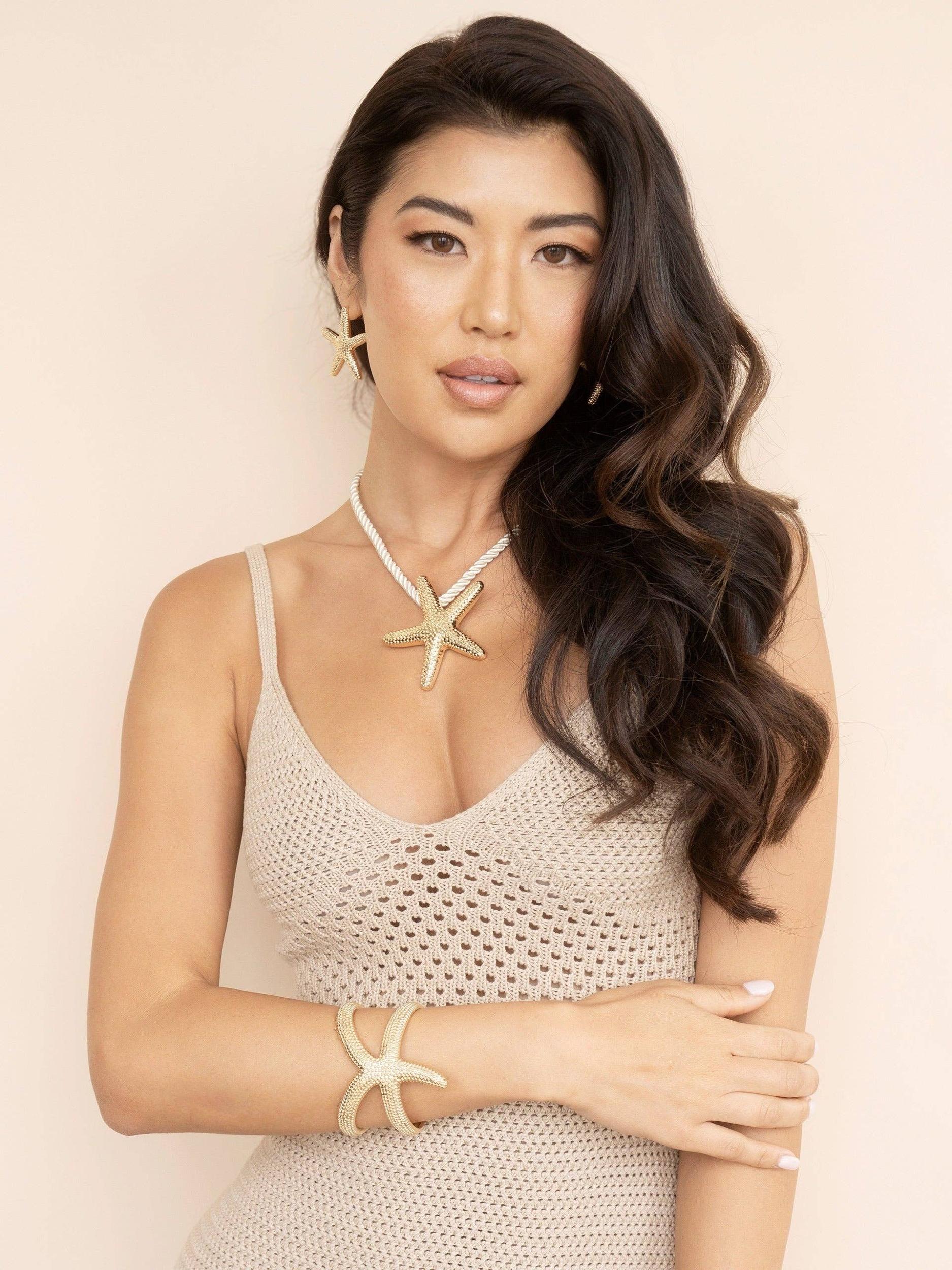 Starfish Zinc Hug Cuff Product Image