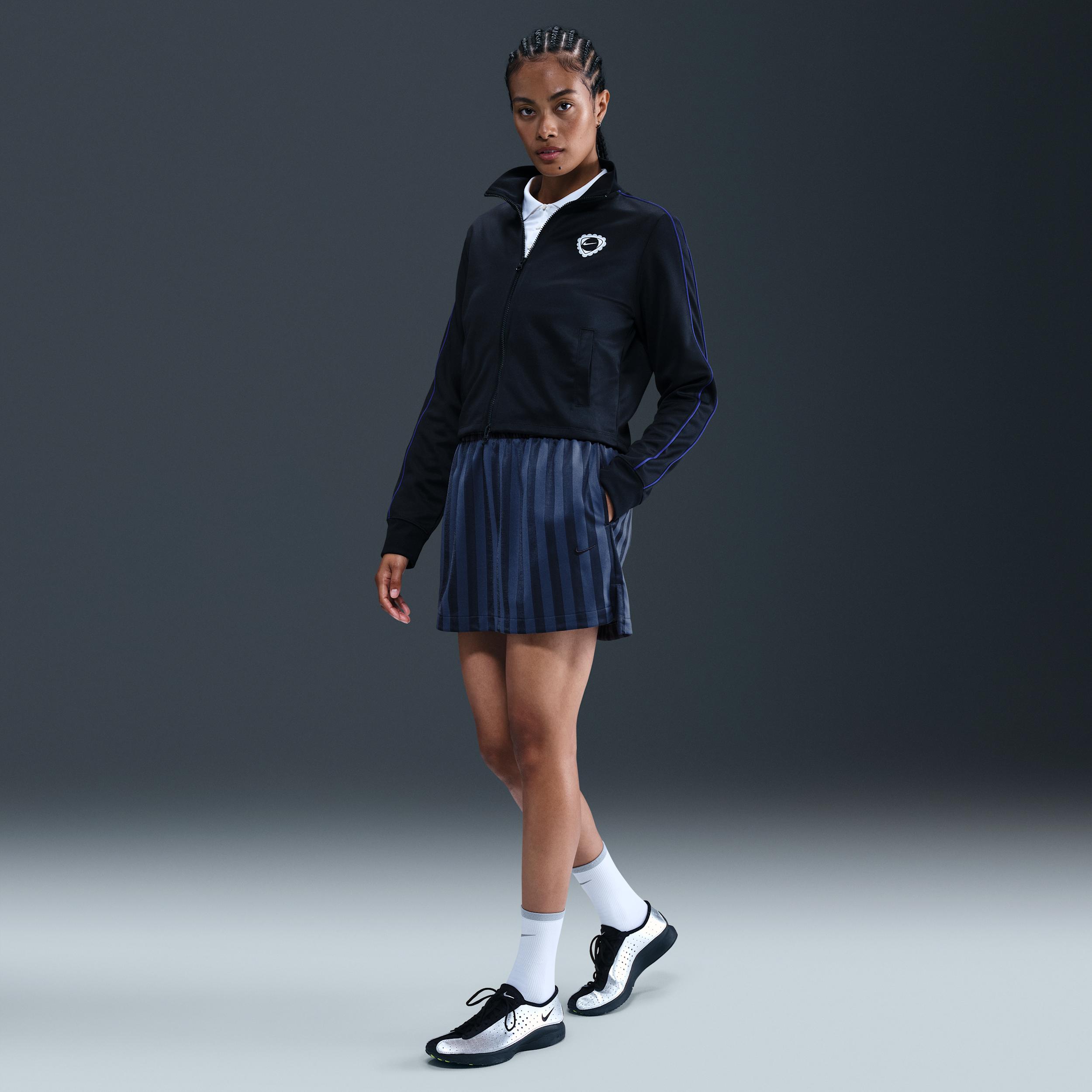 Womens Nike Sportswear Jacquard Striped Skirt | IF1650-410 Product Image
