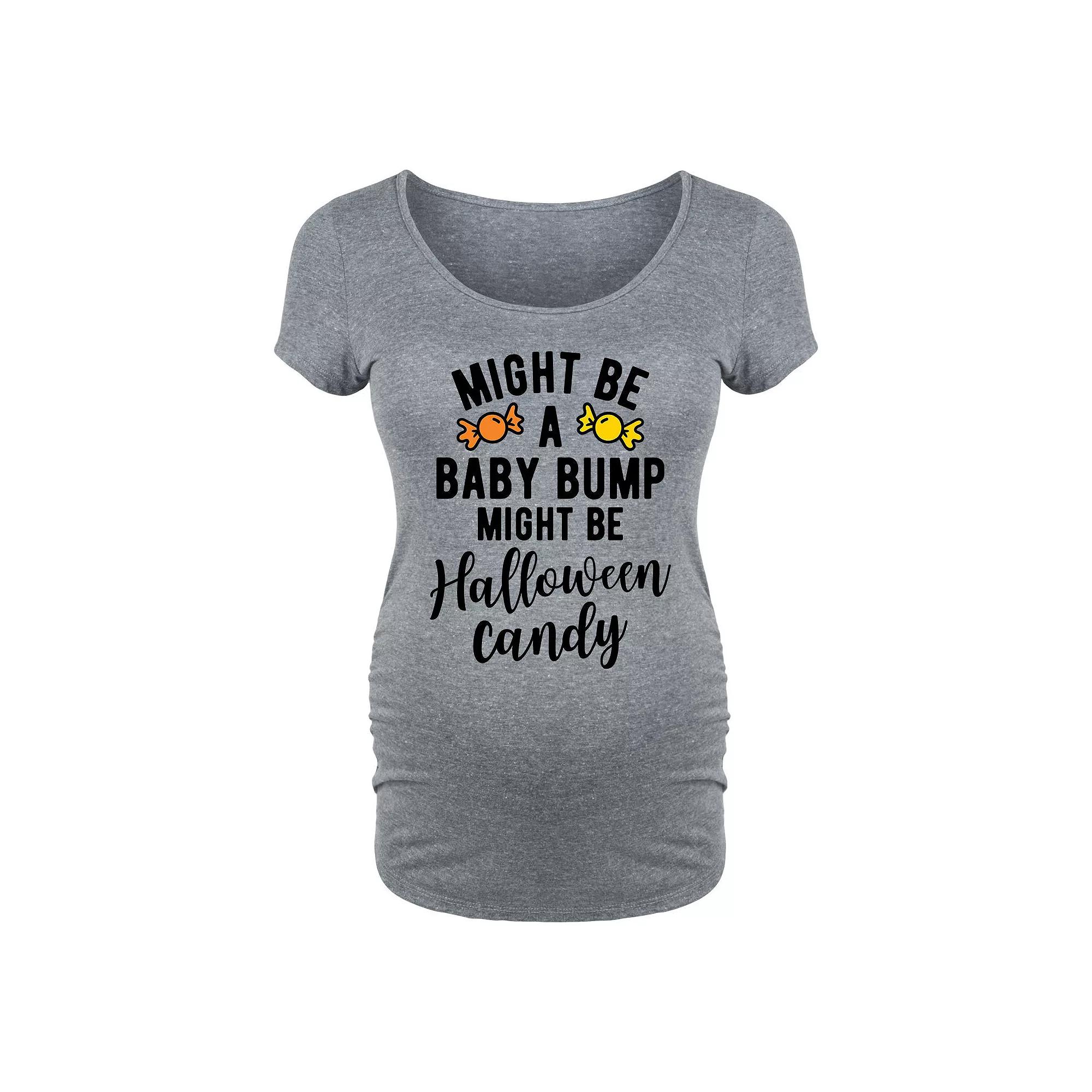 Maternity Might Be Halloween Candy Halloween Graphic Tee, Women's,  Product Image