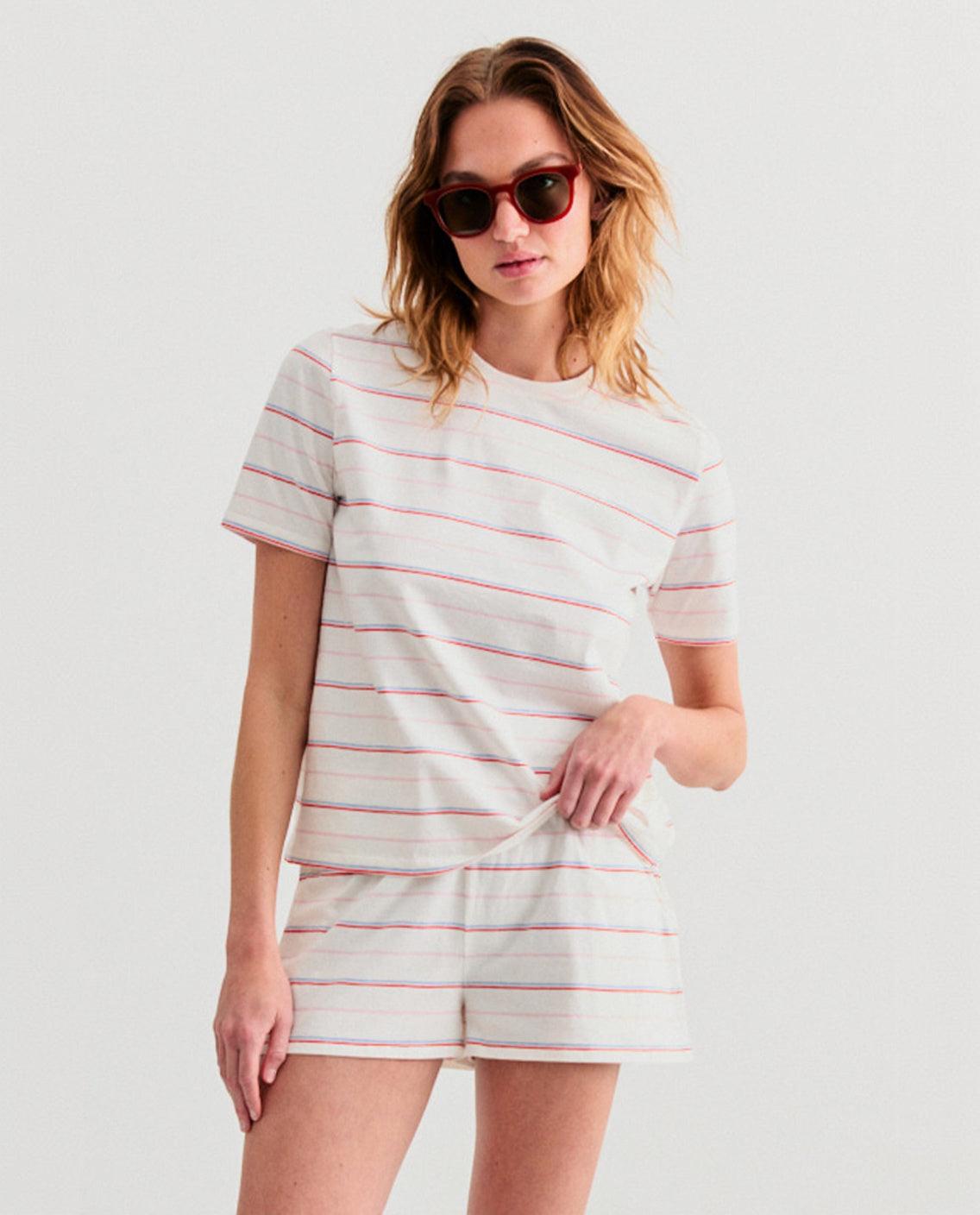 The Modern - Cream Multistripe Female Product Image