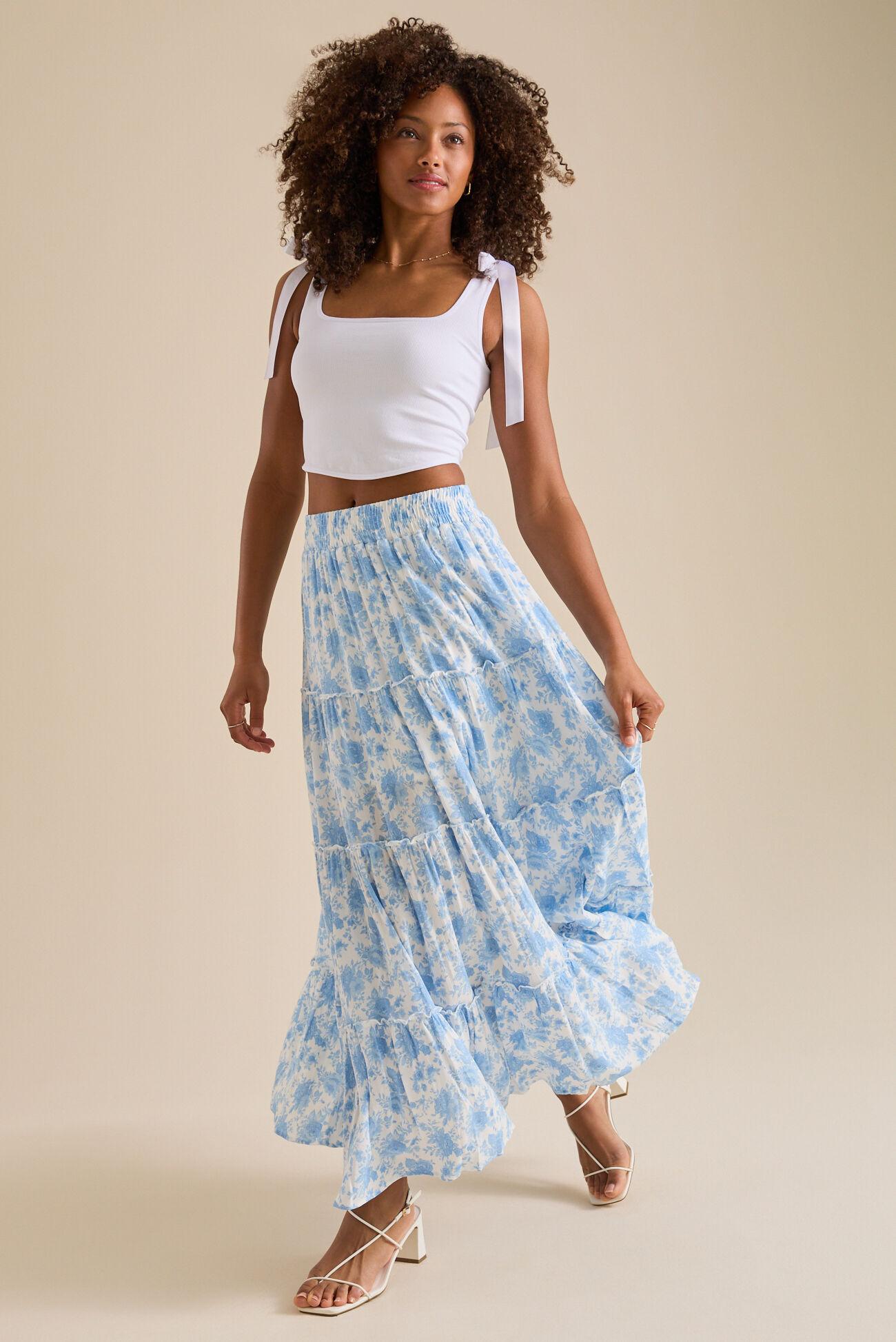 Bianca Tie Shoulder Tank Top Product Image