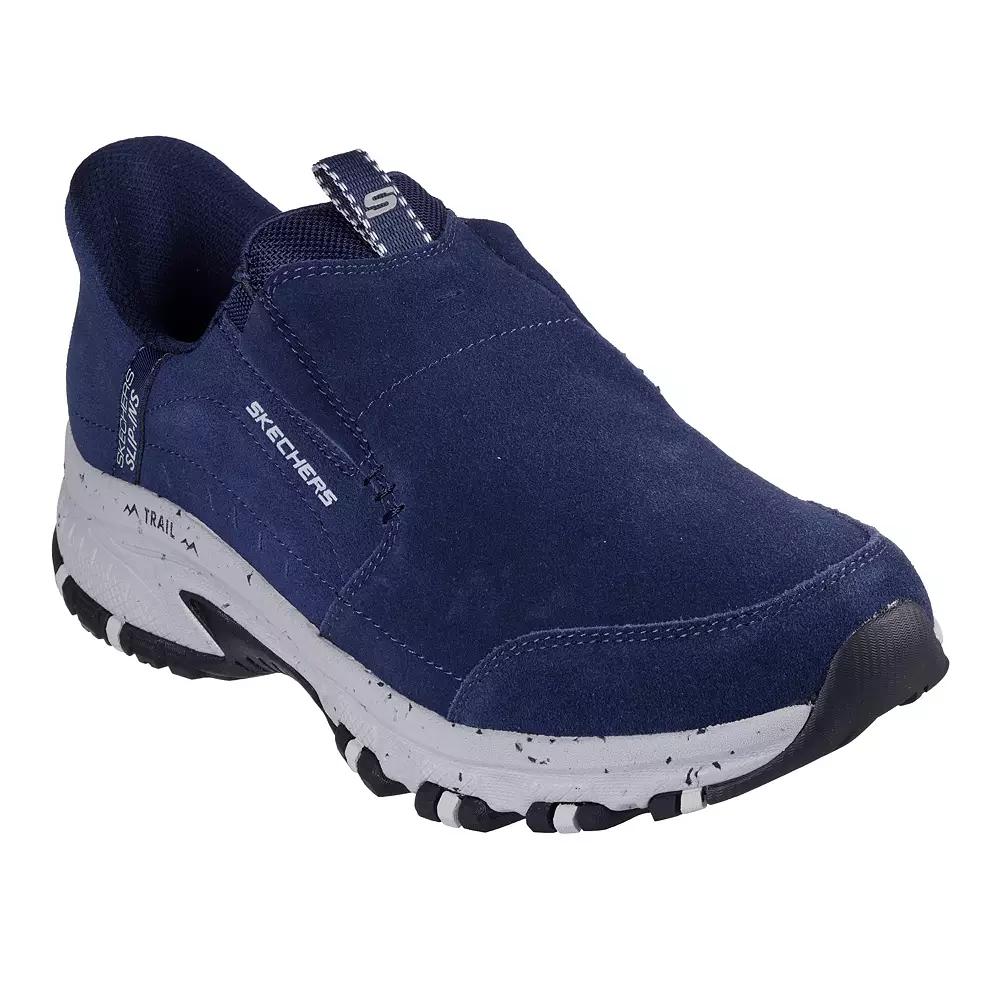 Skechers Hands Free Slip-ins® Hillcrest Men's Trail Shoes, Size: 7, Blue Product Image