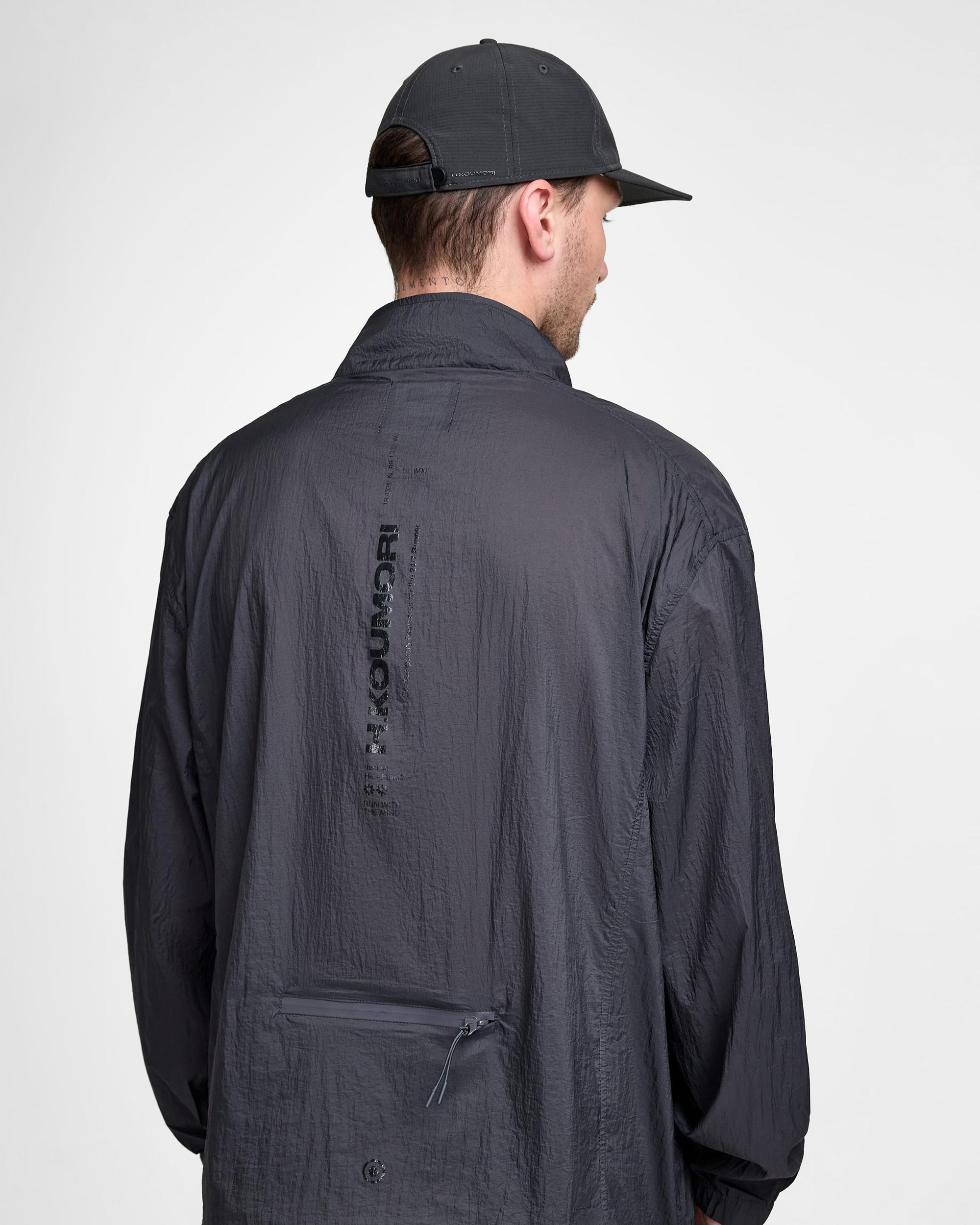 Hermanos Koumori Gray Track Jacket Male Product Image