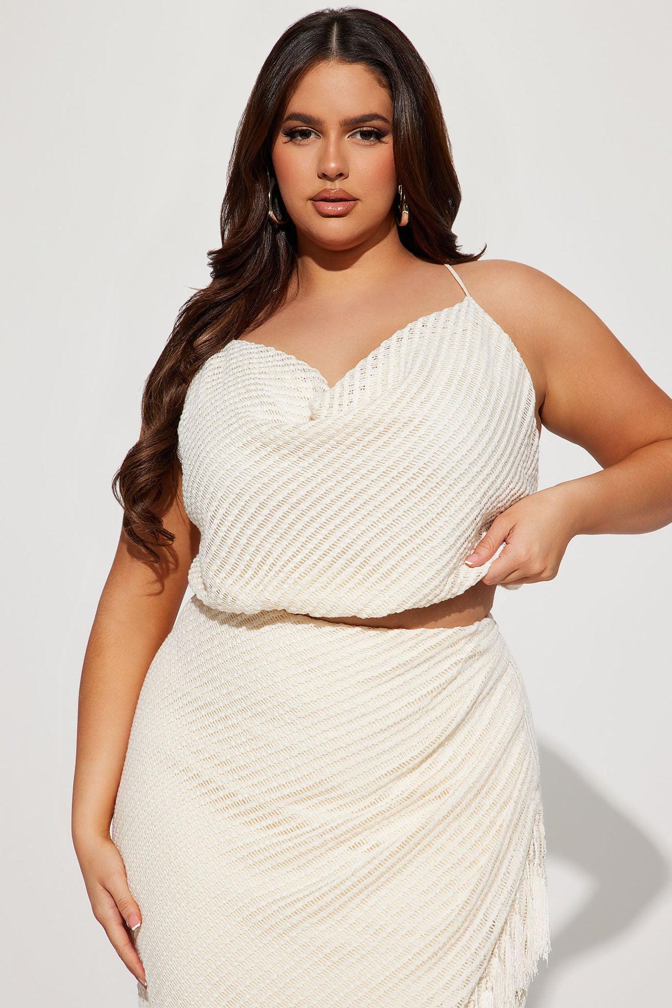 Next Vacation Skirt Set - Cream Product Image