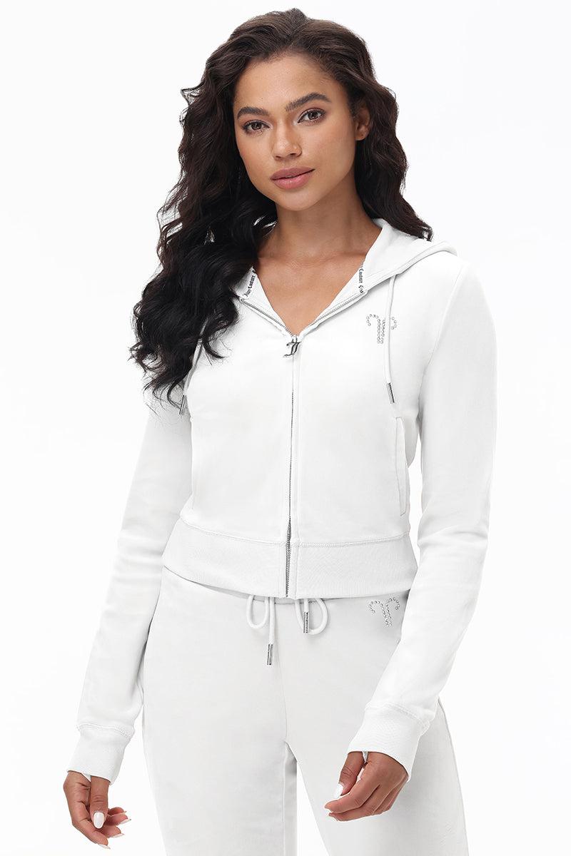 Custom Zodiac OG Big Bling Velour Hoodie Product Image