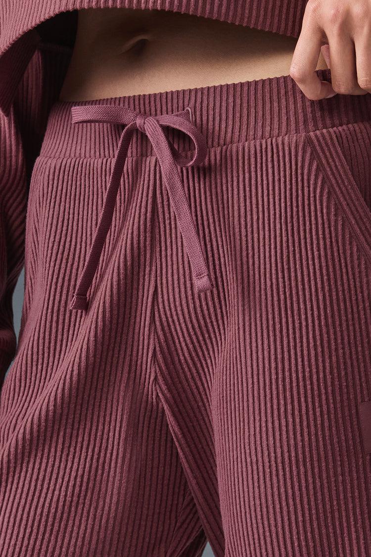 Muse Sweatpant - Burgundy Truffle Product Image