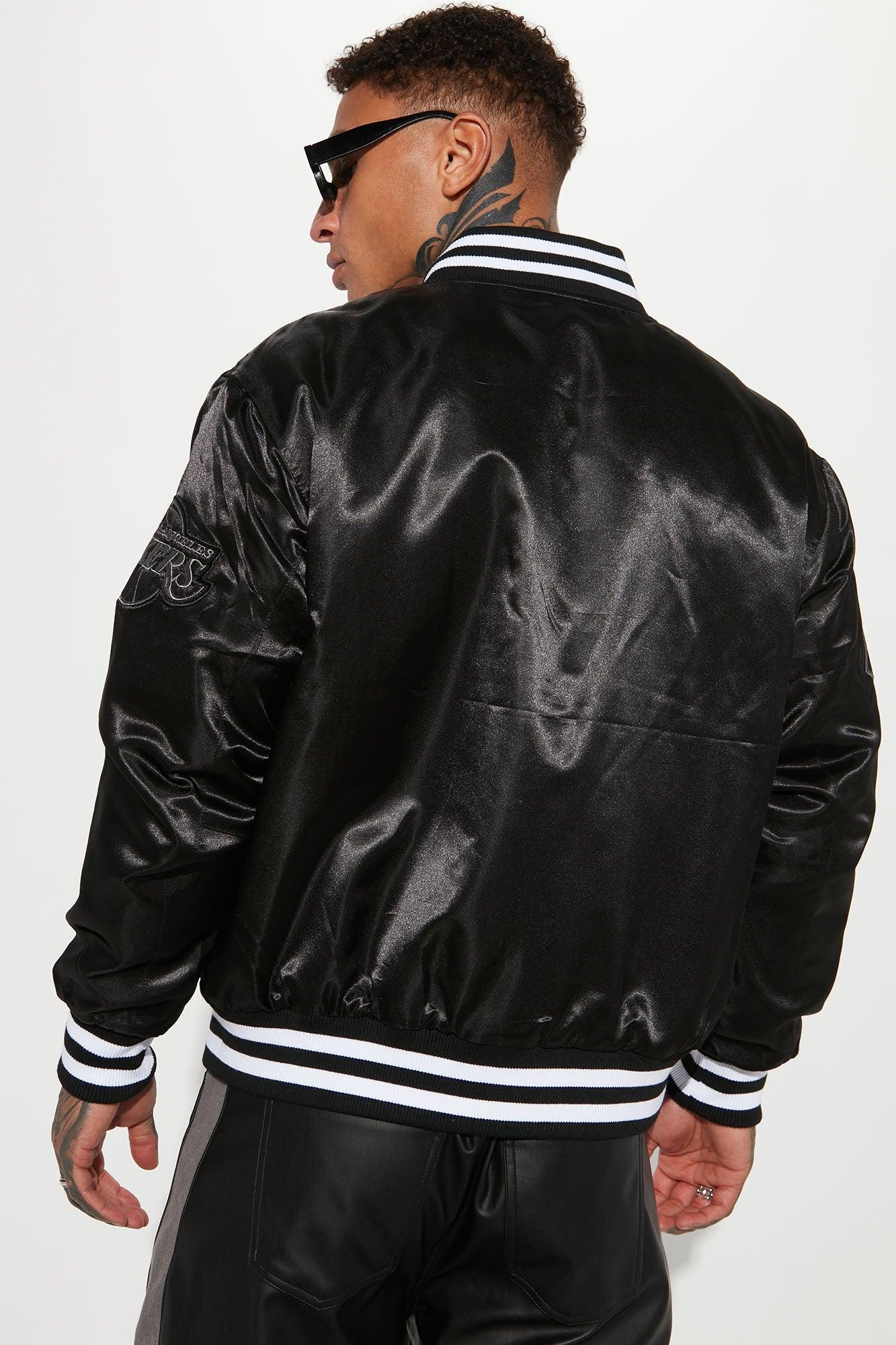 Lakers Out Varsity Jacket - Black Product Image