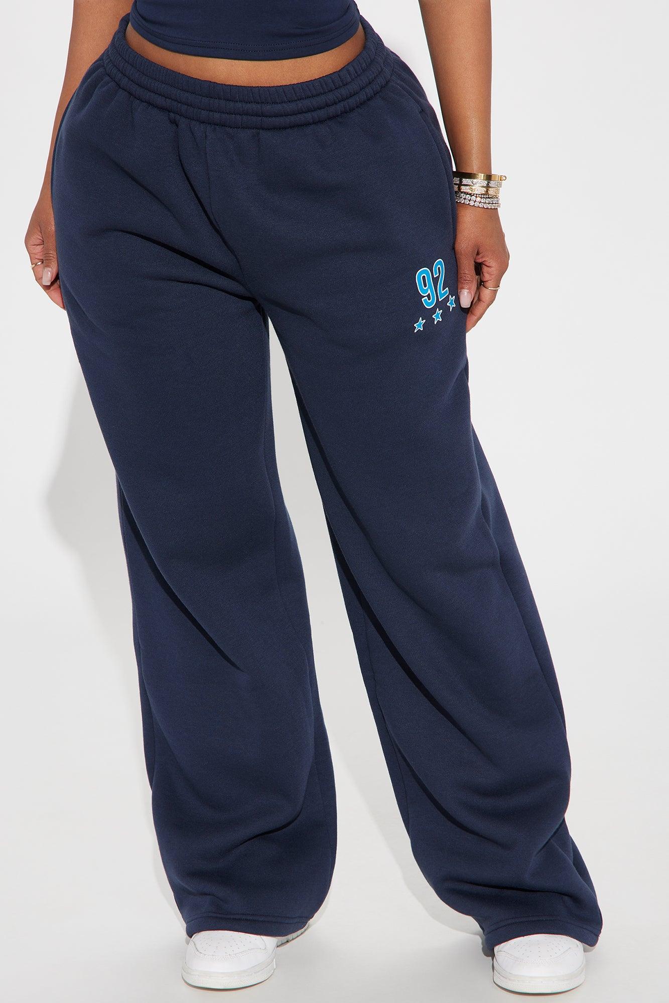 Alessandra 92 Wide Leg Pant - Blue Product Image
