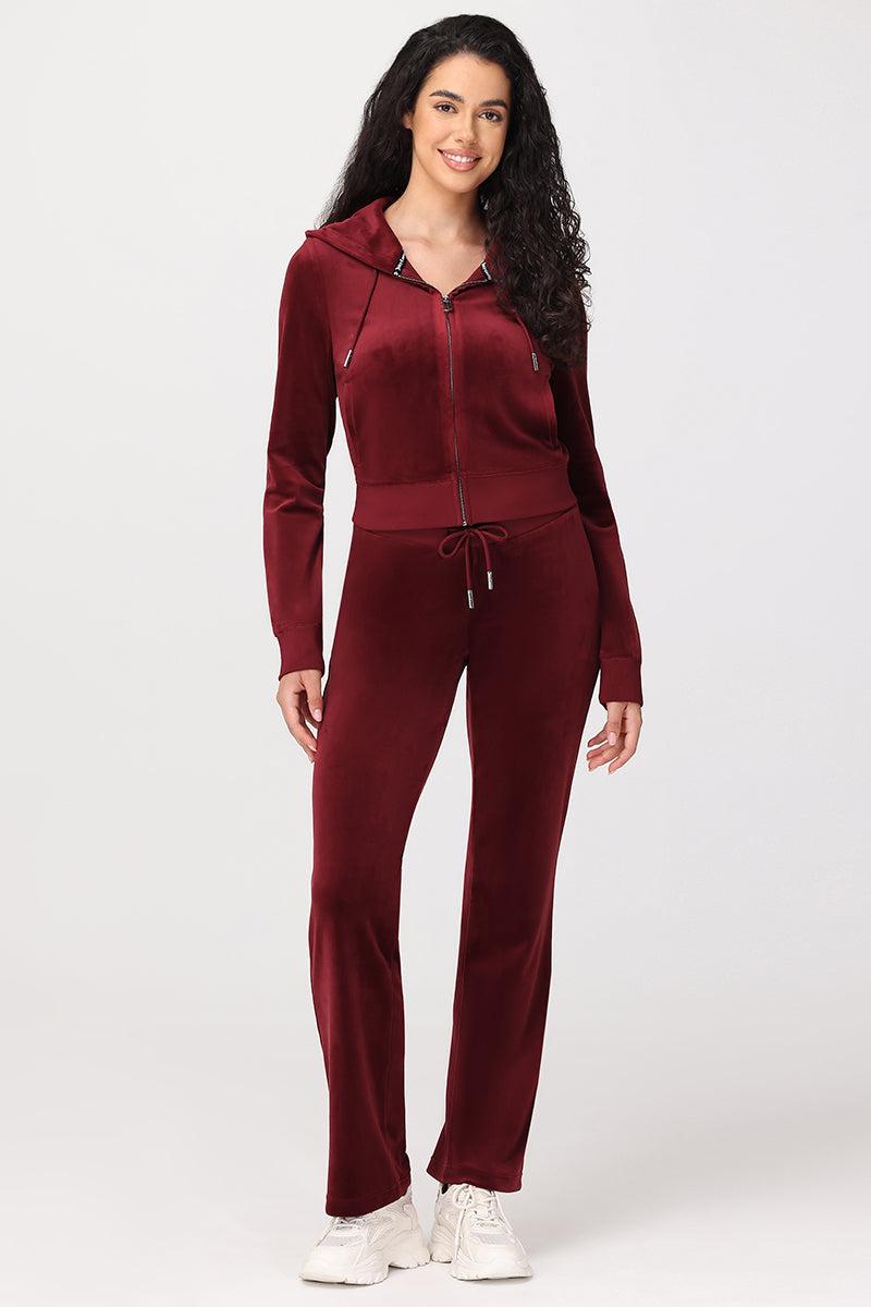 OG Big Bling Velour Hoodie Product Image