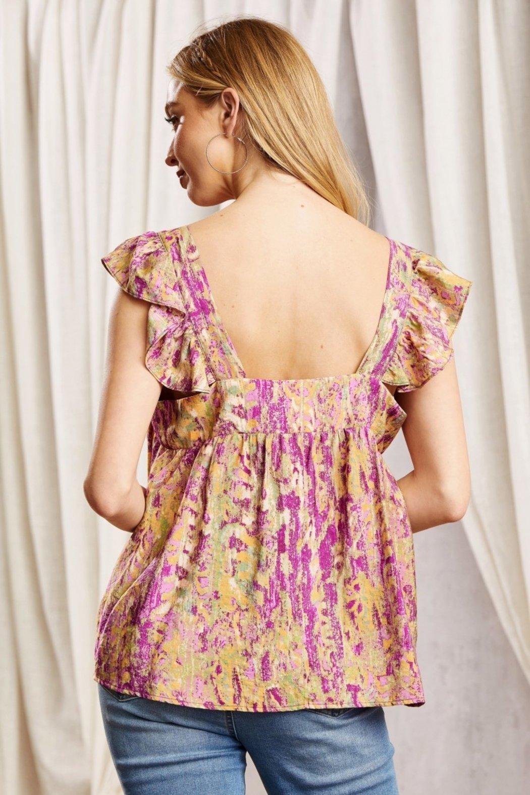 Square Neckline Top Product Image