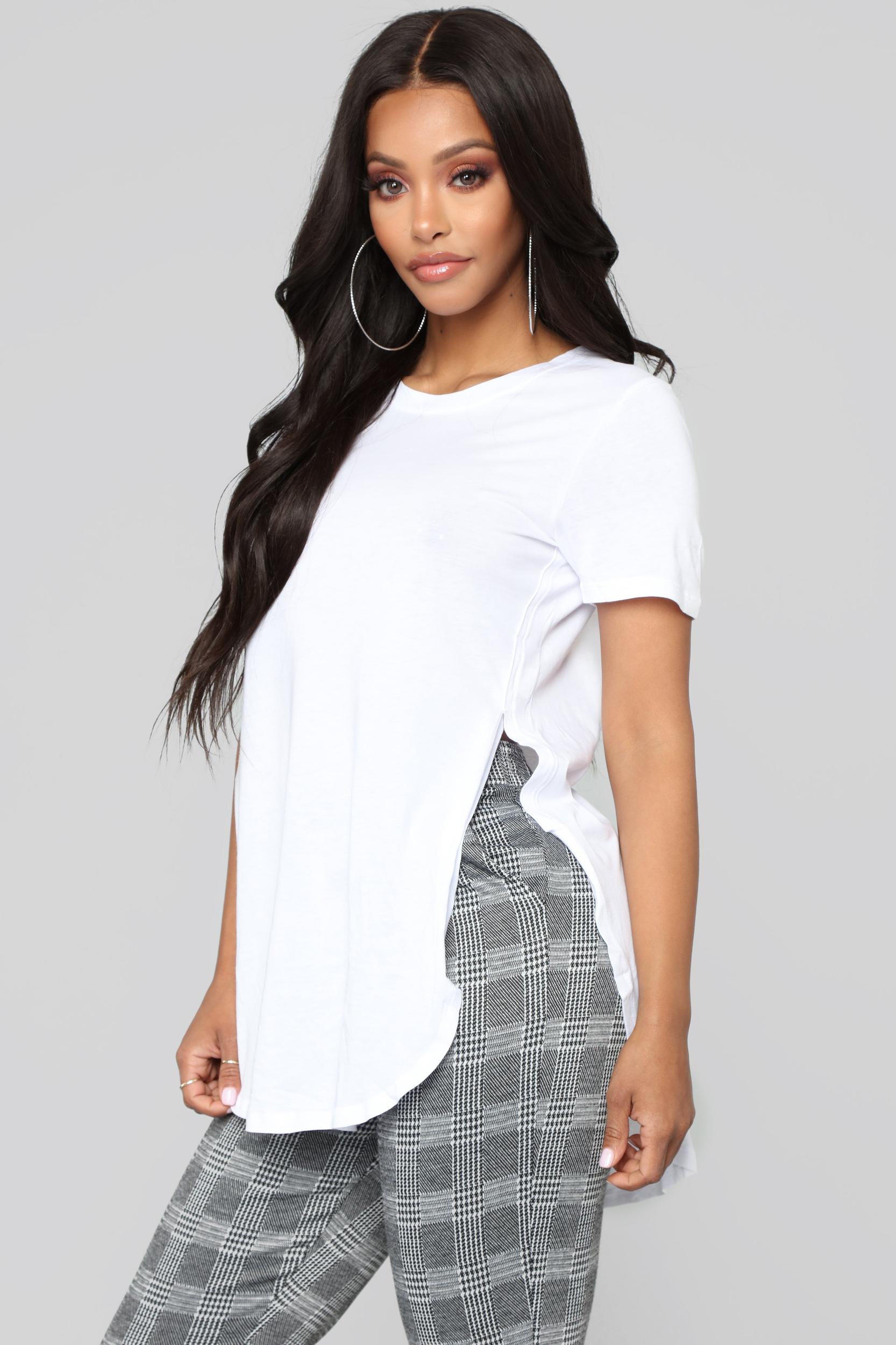 Laid Back Tee - White Product Image